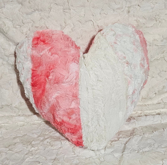 Patchwork Pillow, Heart Pillow Plushy, Gift for Girls, Tie Dye Heart Pillow, Boho Valentine Gift, Heart Surgery Pillow,  Heart Cushion