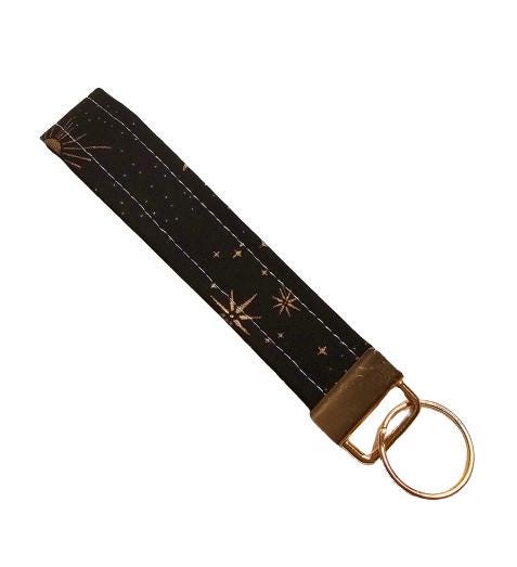 Key Fob Keychain, Keychain Wristlet, Ruby Star Society, Key Wristlet,  Fabric Keychain, Wristlet Keyfob, Wristlet Keychain, Gift for Her