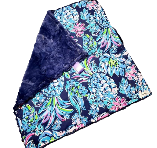 Lovey for Babies, Security Blanket, Minky Lovey, Baby Lovey Blanket, Minky Lovey Blanket, Ready to Ship, Baby Shower Gift, Lilly Mermaids