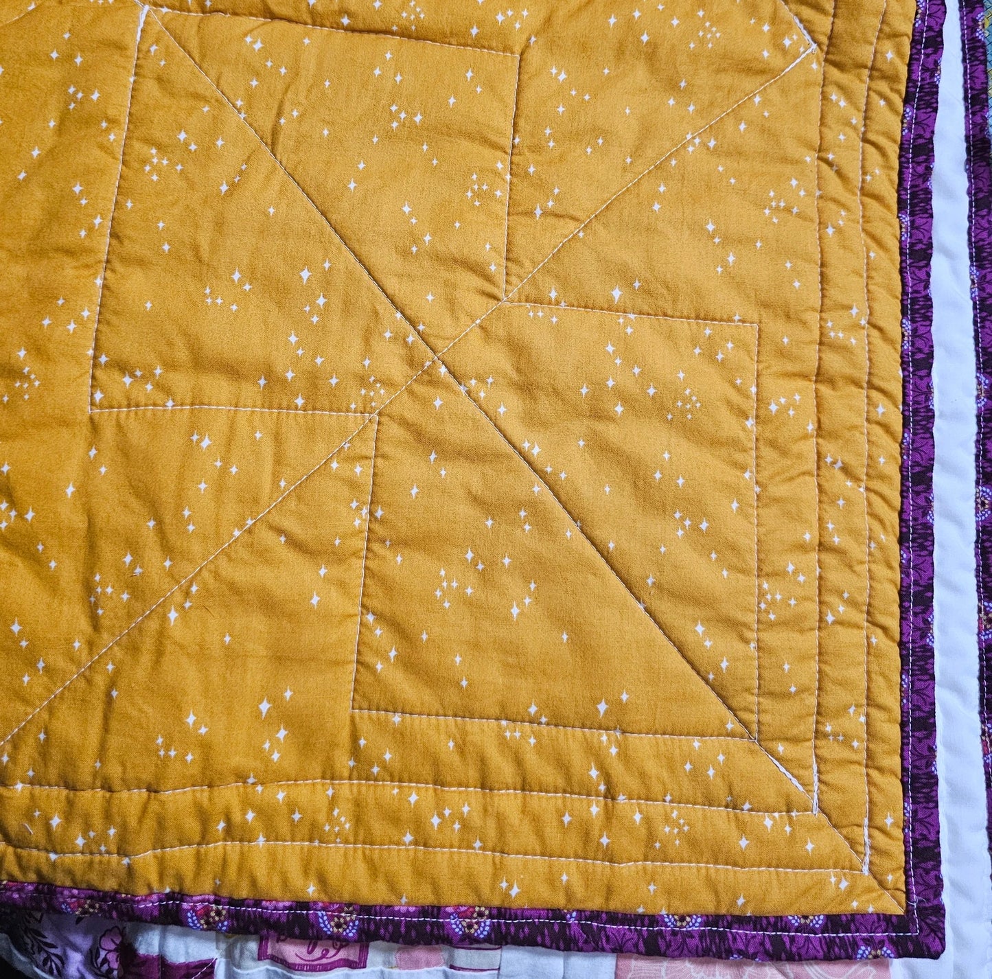 Handmade Quilt, Ruby Star Society Quilt, Reading Nook, Throw Quilt, Lap Quilt, Patchwork Quilt, Dorm Room Quilt, Handmade Gift for Girls