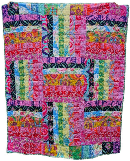 Handmade Quilt, Jennifer Paganelli Quilt, Crazy Love, Throw Quilt, Lap Quilt, Patchwork Quilt, Dorm Room Quilt, Handmade Gift for Girls
