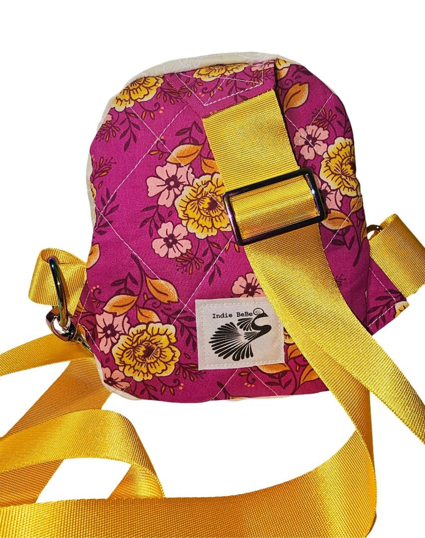 Mini Sling Backpack, Crossbody Backpack, Patchwork Purse, Ruby Star Society, Gift for Girls, Christmas Gift, Strawberry & Friends, Mav Sling