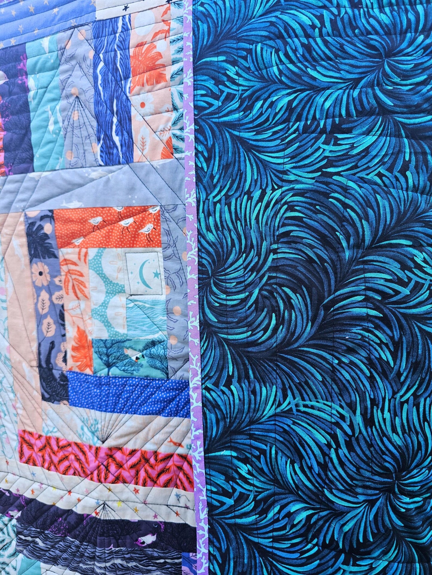 Handmade Quilt, Ruby Star Society Quilt, Throw Quilt, Lap Quilt, Patchwork Quilt, Dorm Room Quilt, Handmade Gift for Girls, Christmas Gift