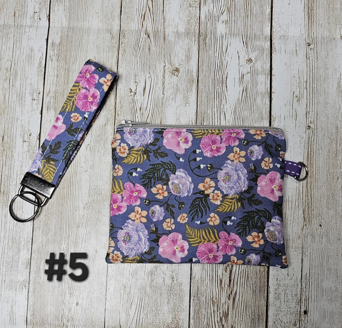 Key Fob Keychain, Keychain Wristlet, Floral Fabric Wristlet, Key Wristlet, Fabric Keychain, Tiny Floral, Wristlet Keychain, Gift for Her