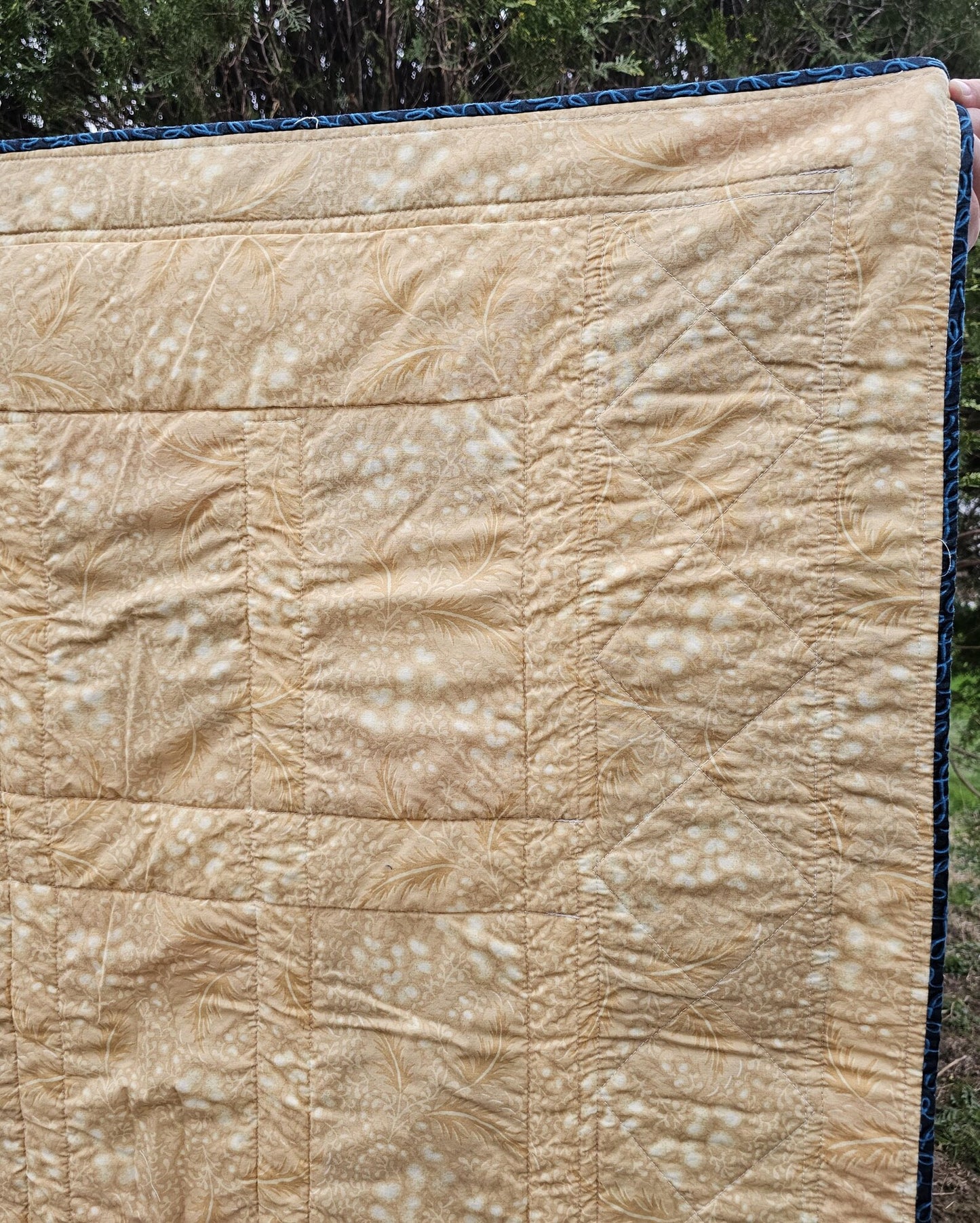 Handmade Quilt, Boat Ships Quilt, Ocean Quilt, Patchwork Quilt, Crib Quilt, Toddler Quilt, Ocean Life, Seahorses Fish Handmade Gift for Baby