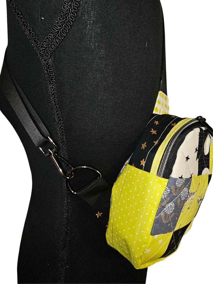 Mini Sling Backpack, Crossbody Backpack, Patchwork Purse, Ruby Star Society, Gift for Girls, Christmas Gift, Ruby Star Society Darlings, Mav Sling
