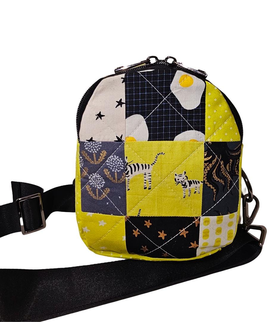 Mini Sling Backpack, Crossbody Backpack, Patchwork Purse, Ruby Star Society, Gift for Girls, Christmas Gift, Ruby Star Society Darlings, Mav Sling