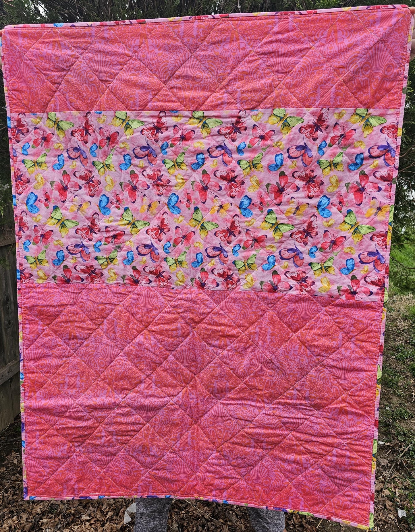 Sarah Jane Quilt, Firefly Quilt, Horses Blanket, Patchwork Quilt, Crib Quilt, Toddler Quilt, Handmade Gift, Baby Shower Gift, We Wander