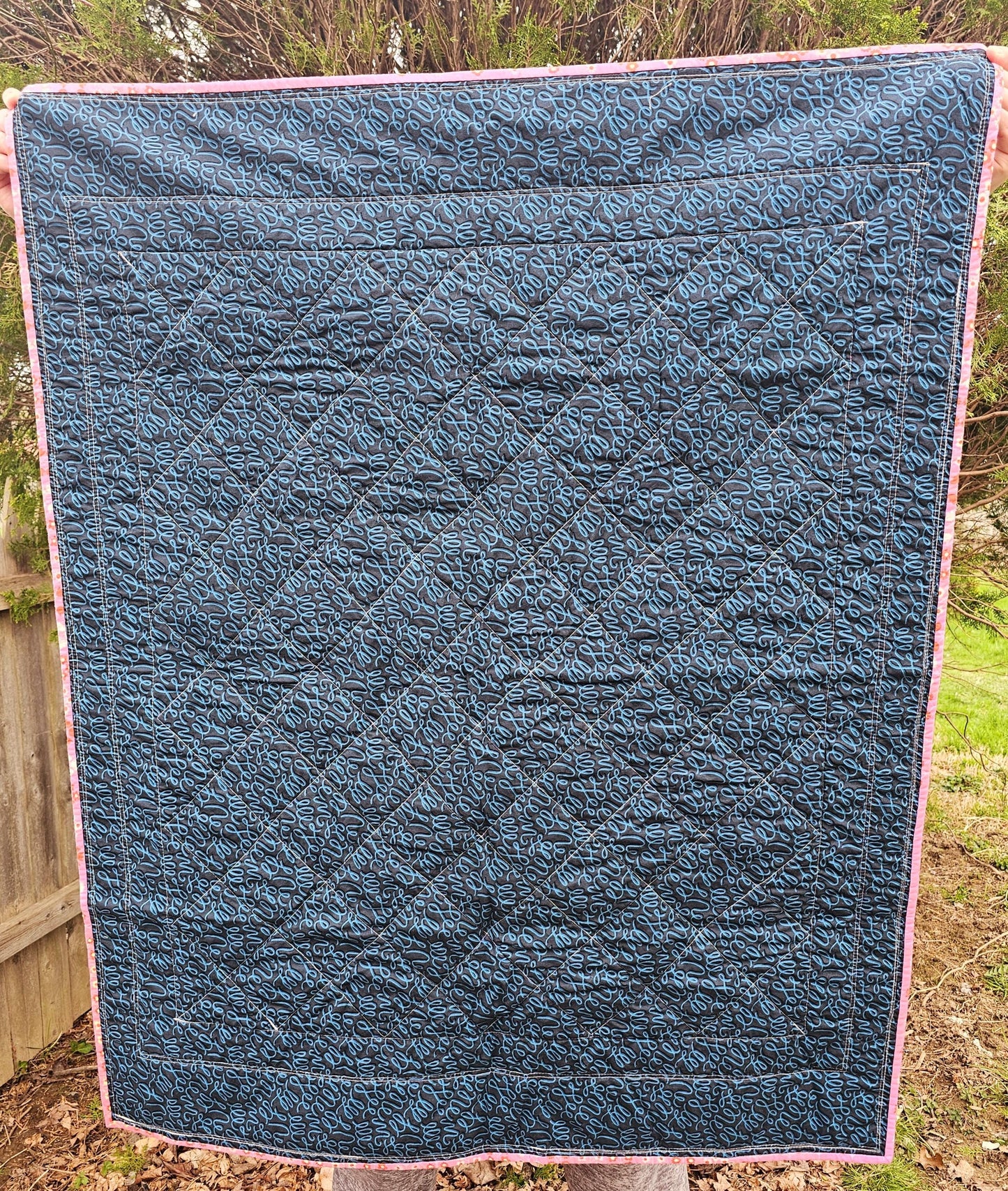 Handmade Quilt, Ruby Star Society Quilt, Backyard, Starry, Throw Quilt, Patchwork Quilt, Crib Quilt, Toddler Quilt, Handmade Gift for Girls