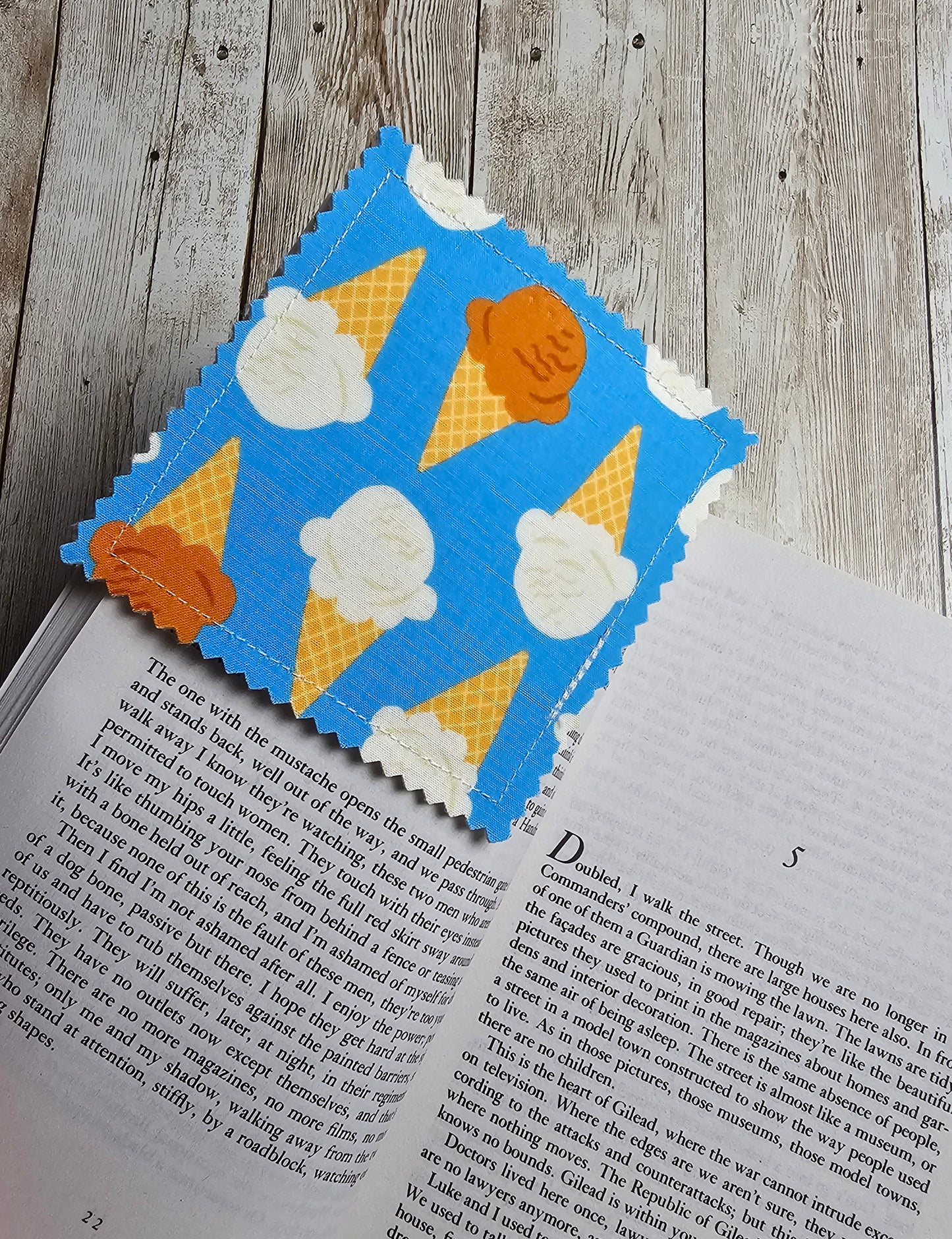 Handmade Fabric Bookmark – Back to School Supplies – Perfect for Kids, Teens, Teachers