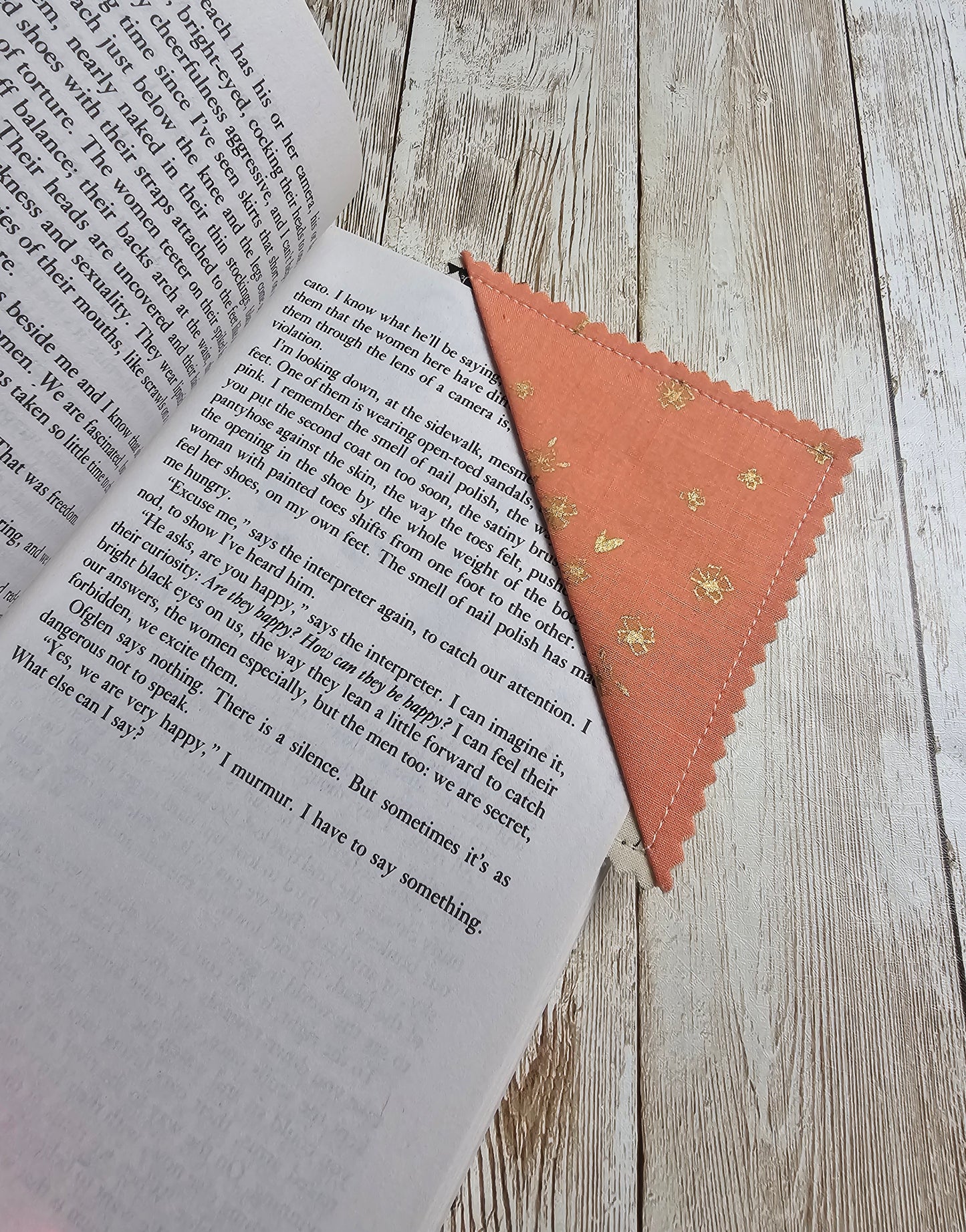 Handmade Fabric Bookmark – Back to School Supplies – Perfect for Kids, Teens, Teachers