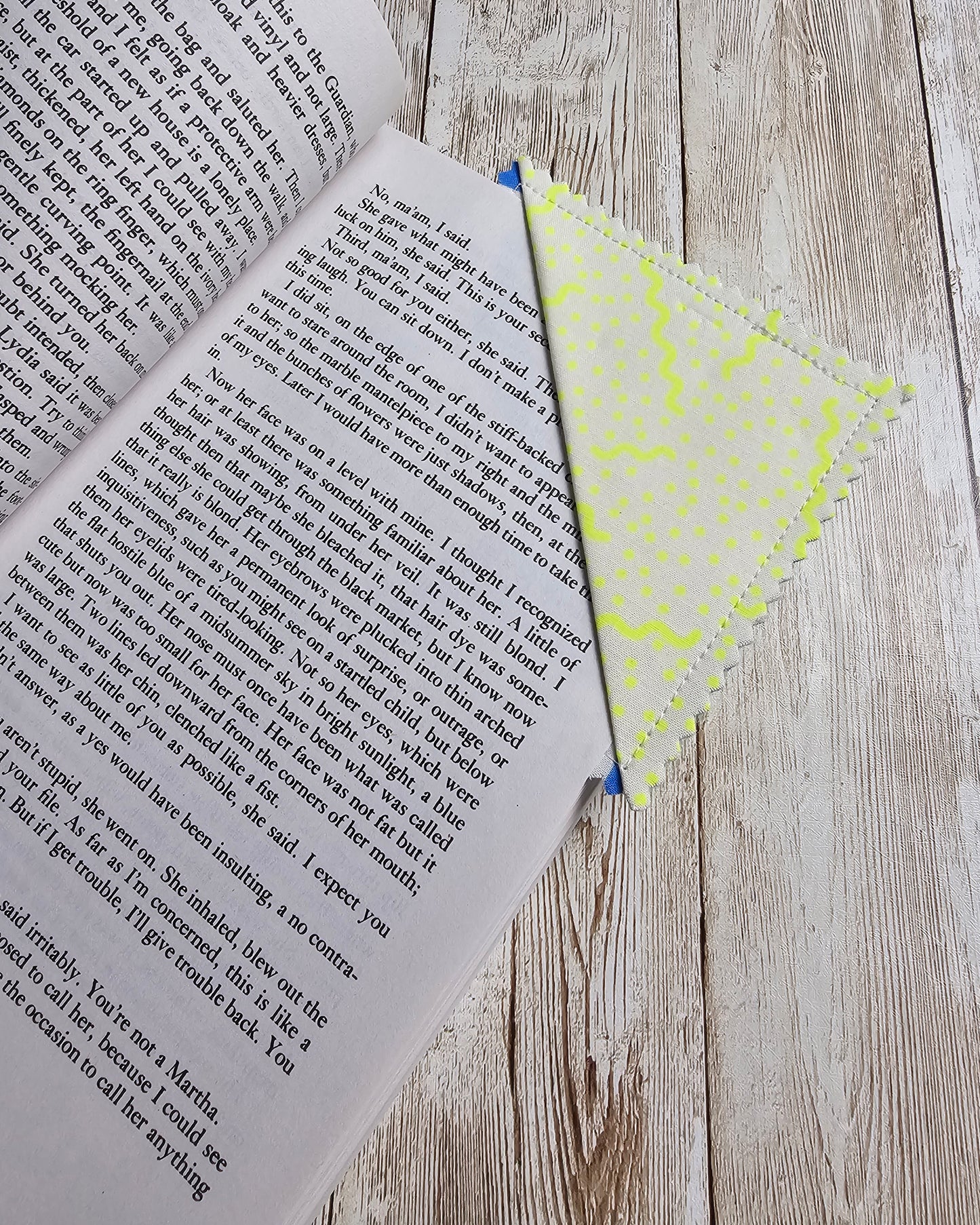 Handmade Fabric Bookmark – Back to School Supplies – Perfect for Kids, Teens, Teachers