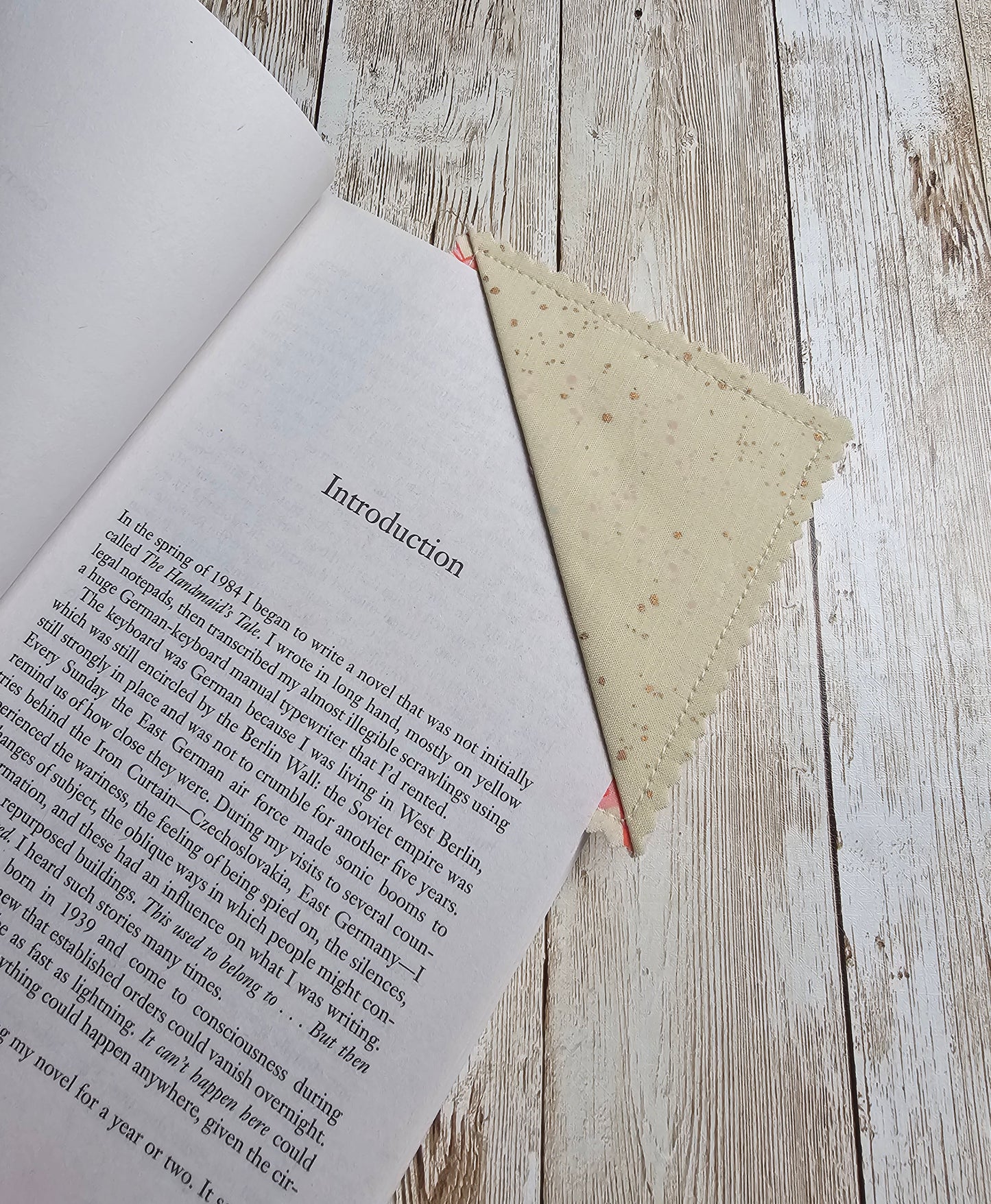 Handmade Fabric Bookmark – Back to School Supplies – Perfect for Kids, Teens, Teachers