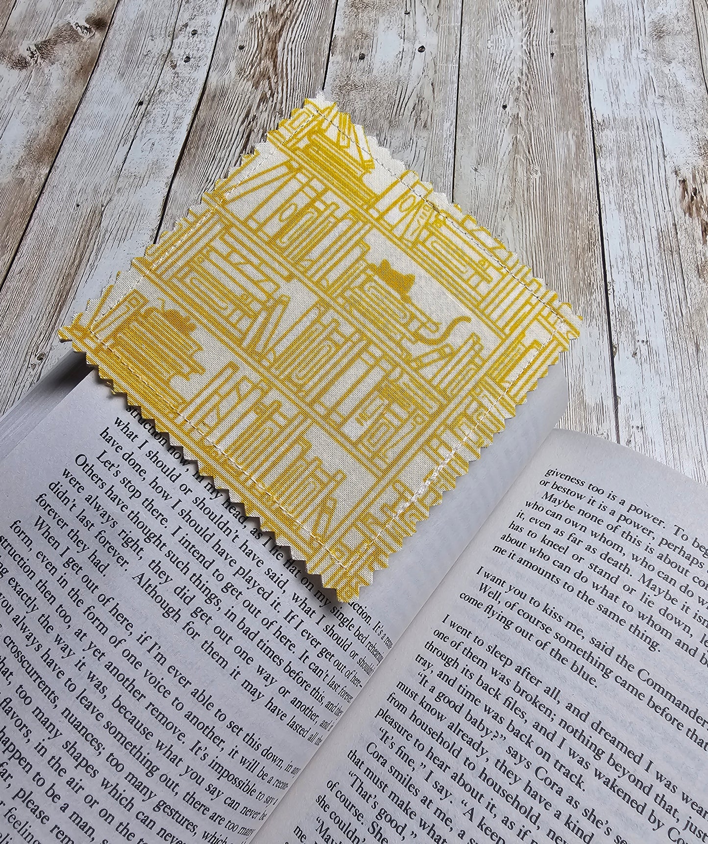 Handmade Fabric Bookmark – Back to School Supplies – Perfect for Kids, Teens, Teachers