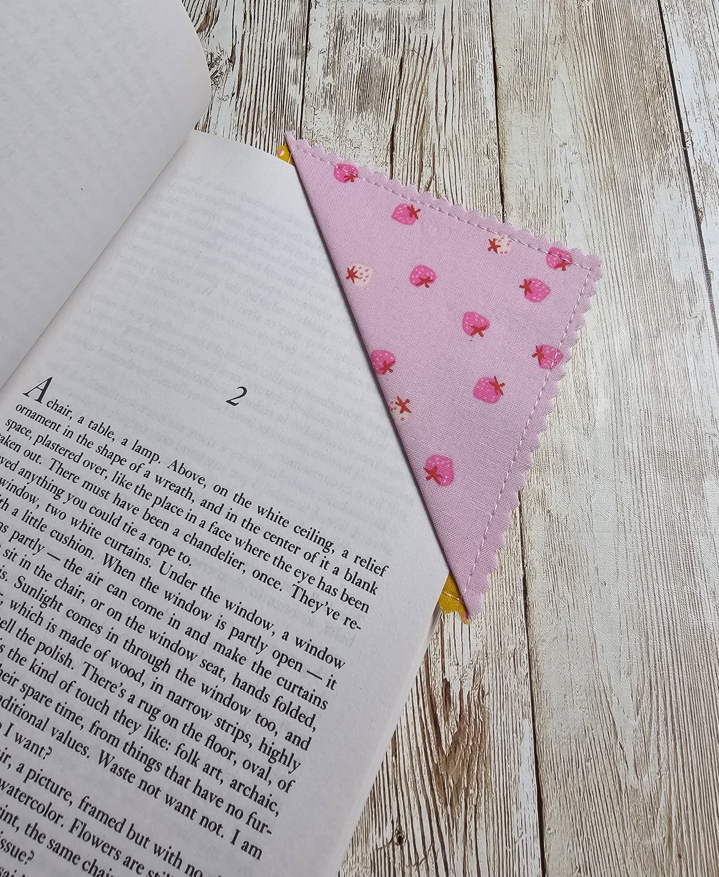 Handmade Fabric Bookmark – Back to School Supplies – Perfect for Kids, Teens, Teachers