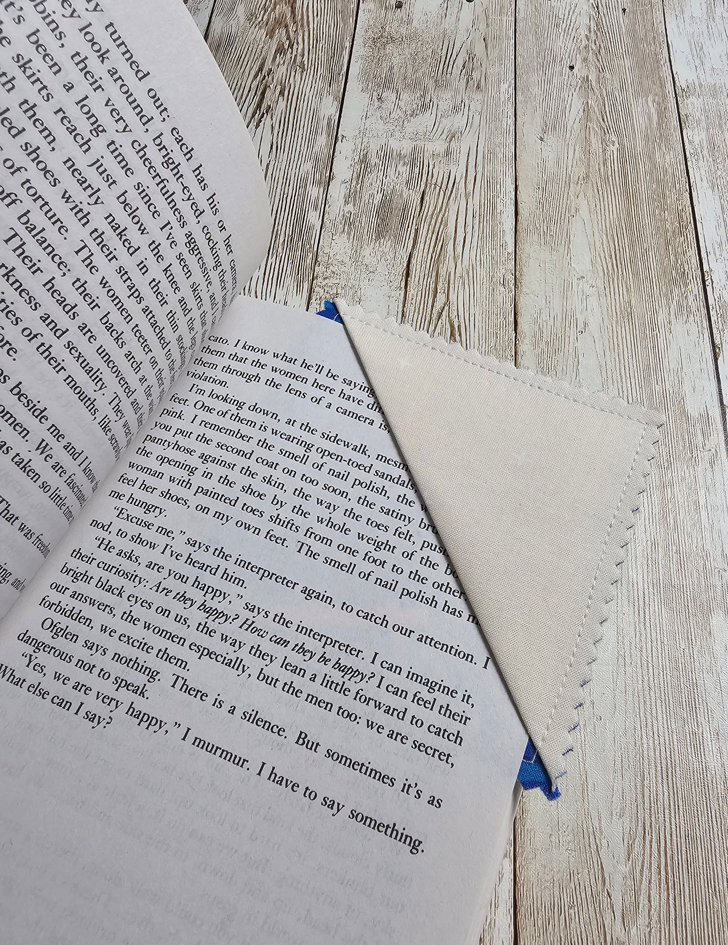 Handmade Fabric Bookmark – Back to School Supplies – Perfect for Kids, Teens, Teachers