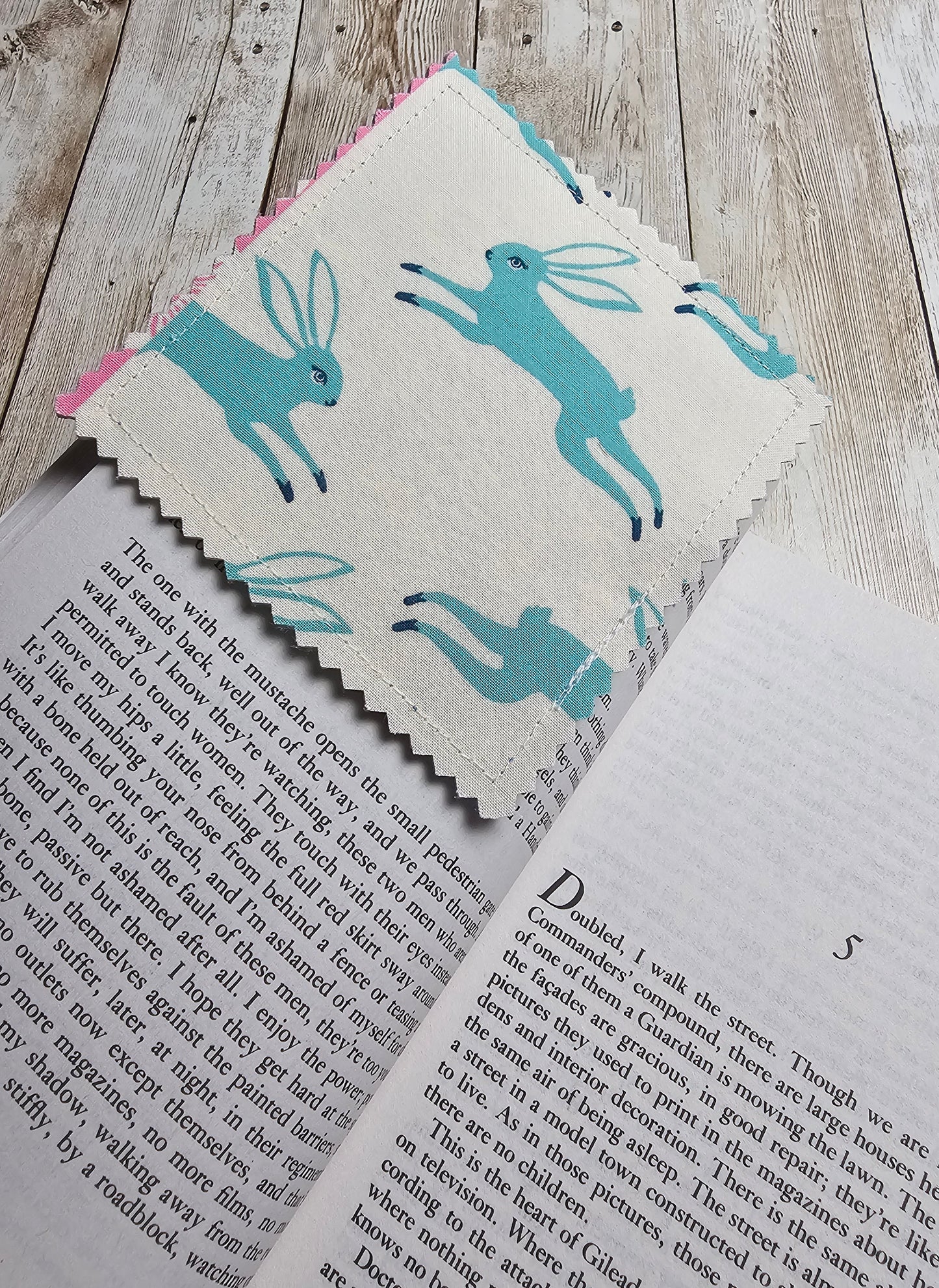 Handmade Fabric Bookmark – Back to School Supplies – Perfect for Kids, Teens, Teachers