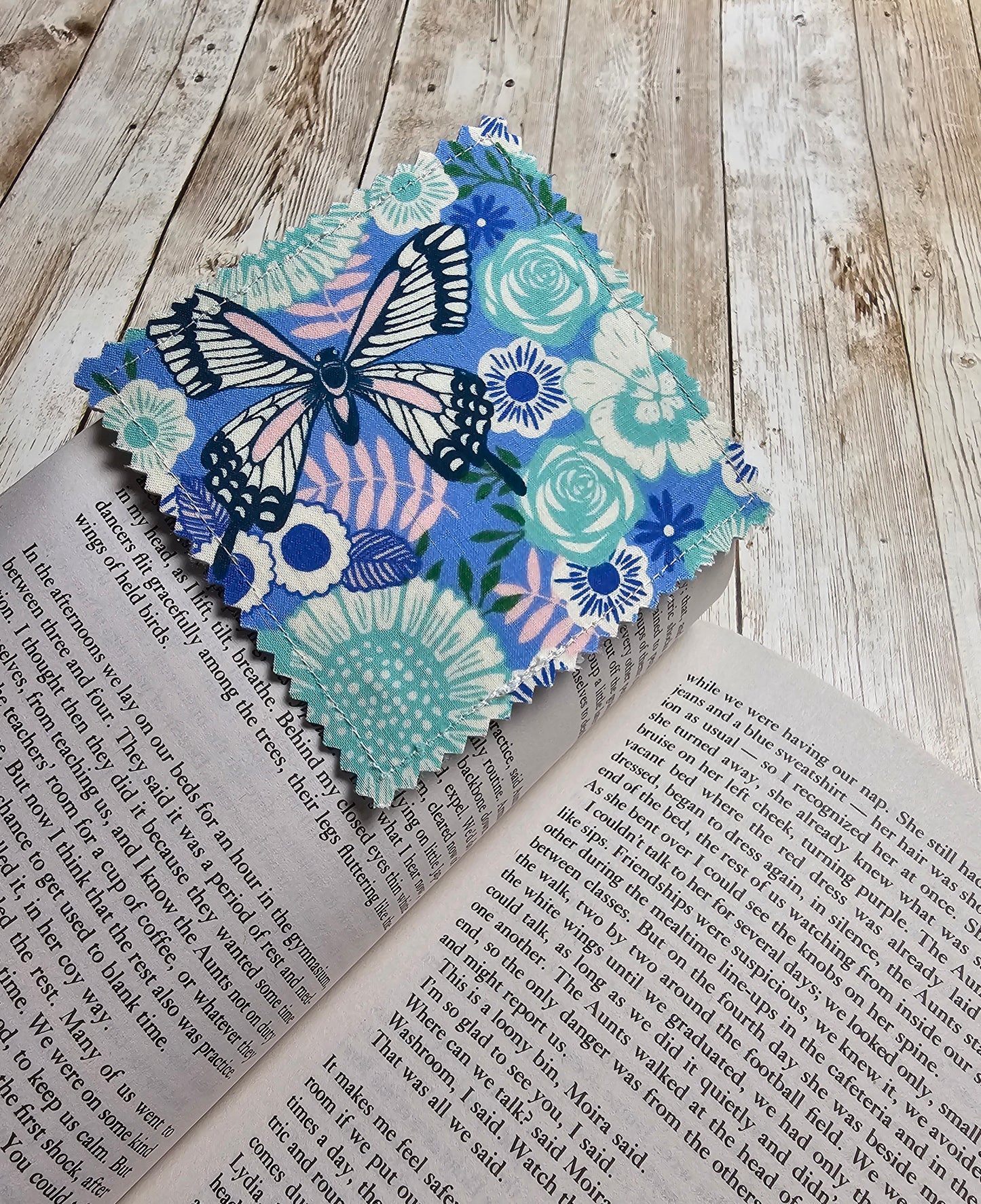 Handmade Fabric Bookmark – Back to School Supplies – Perfect for Kids, Teens, Teachers