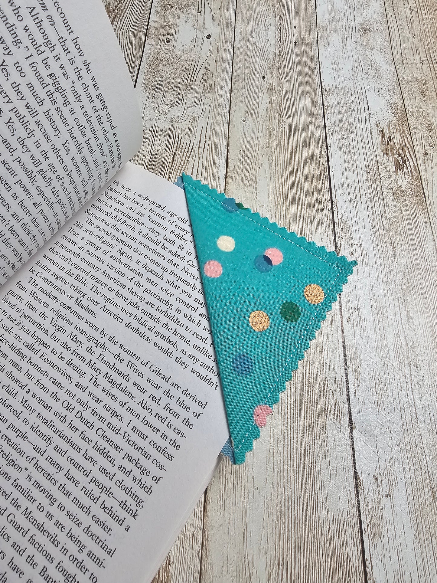Handmade Fabric Bookmark – Back to School Supplies – Perfect for Kids, Teens, Teachers
