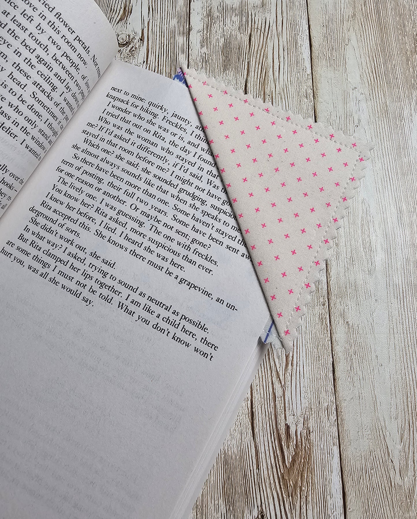 Handmade Fabric Bookmark – Back to School Supplies – Perfect for Kids, Teens, Teachers
