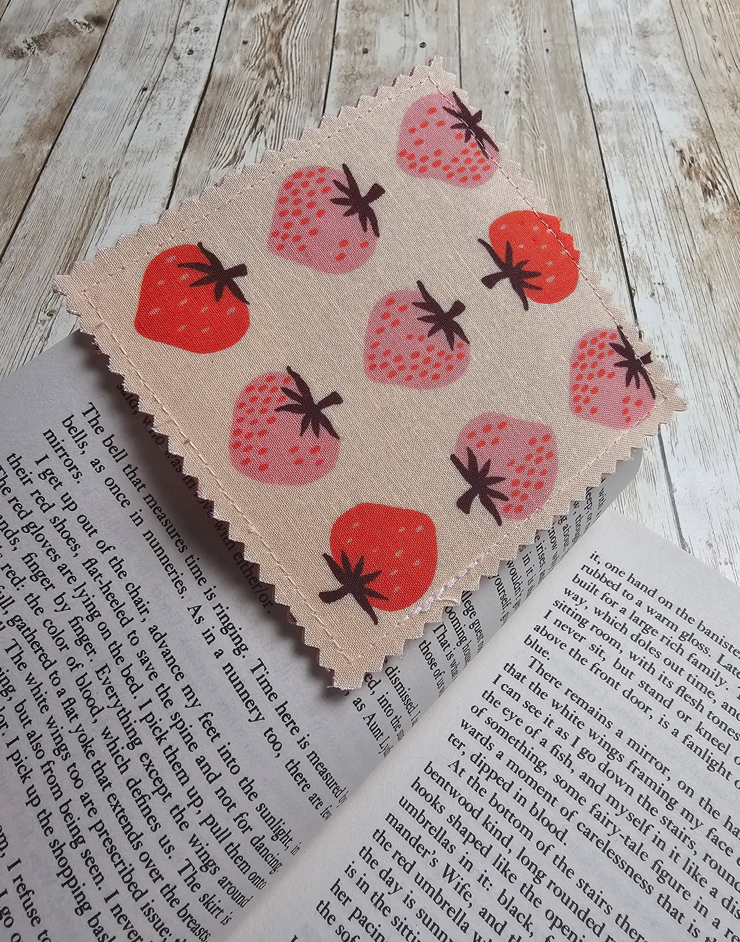 Handmade Fabric Bookmark – Back to School Supplies – Perfect for Kids, Teens, Teachers