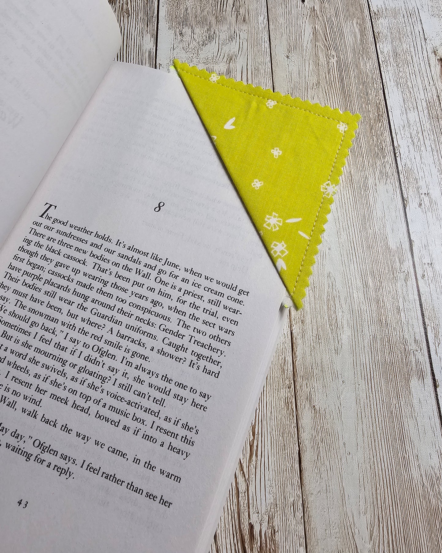 Handmade Fabric Bookmark – Back to School Supplies – Perfect for Kids, Teens, Teachers