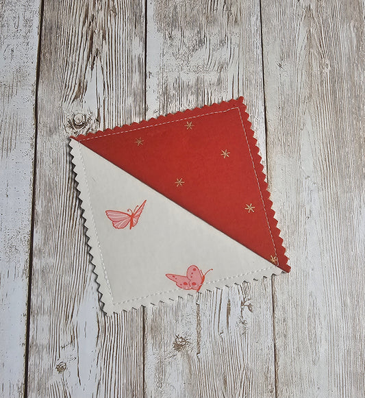 Handmade Fabric Bookmark – Back to School Supplies – Perfect for Kids, Teens, Teachers