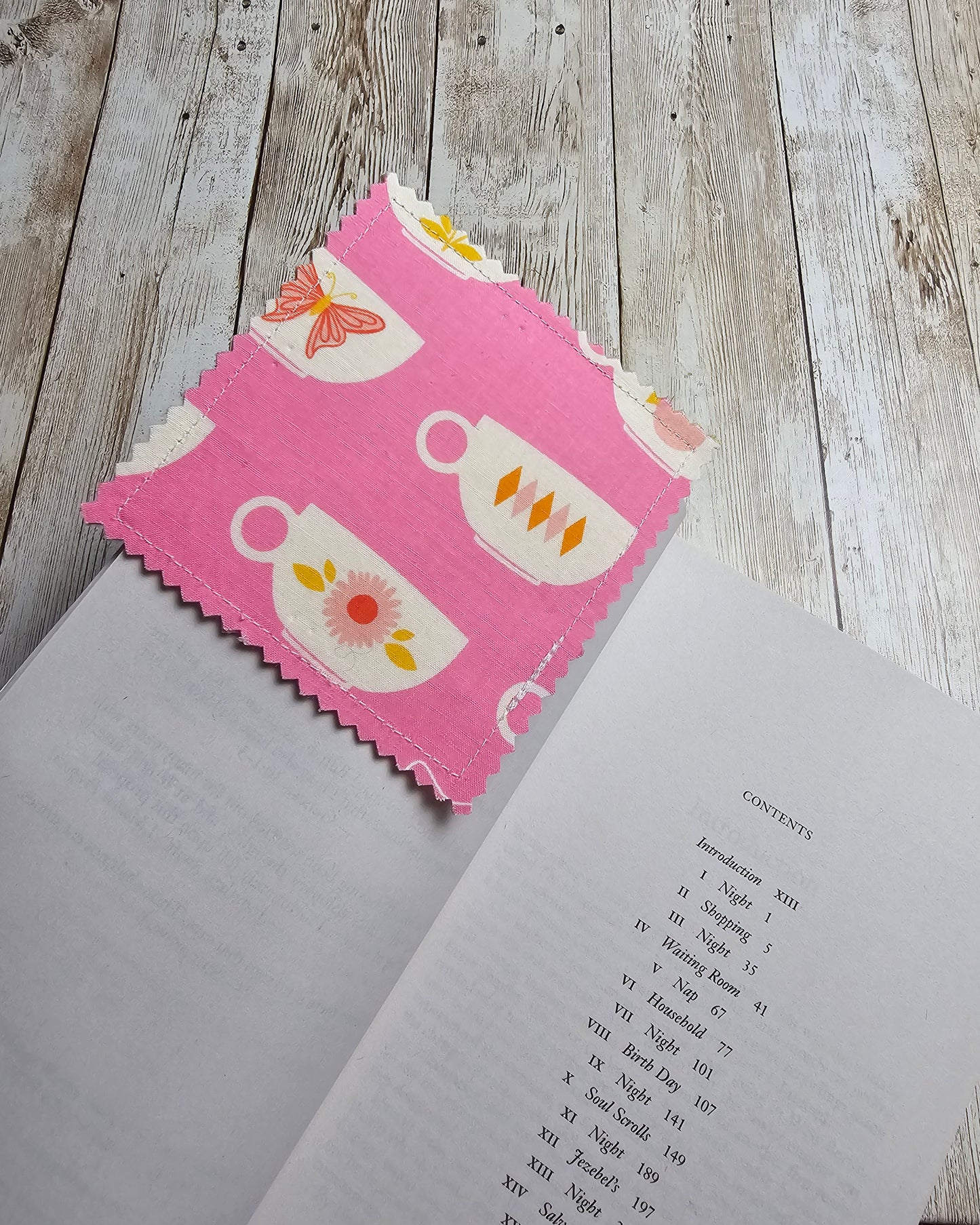 Handmade Fabric Bookmark – Back to School Supplies – Perfect for Kids, Teens, Teachers
