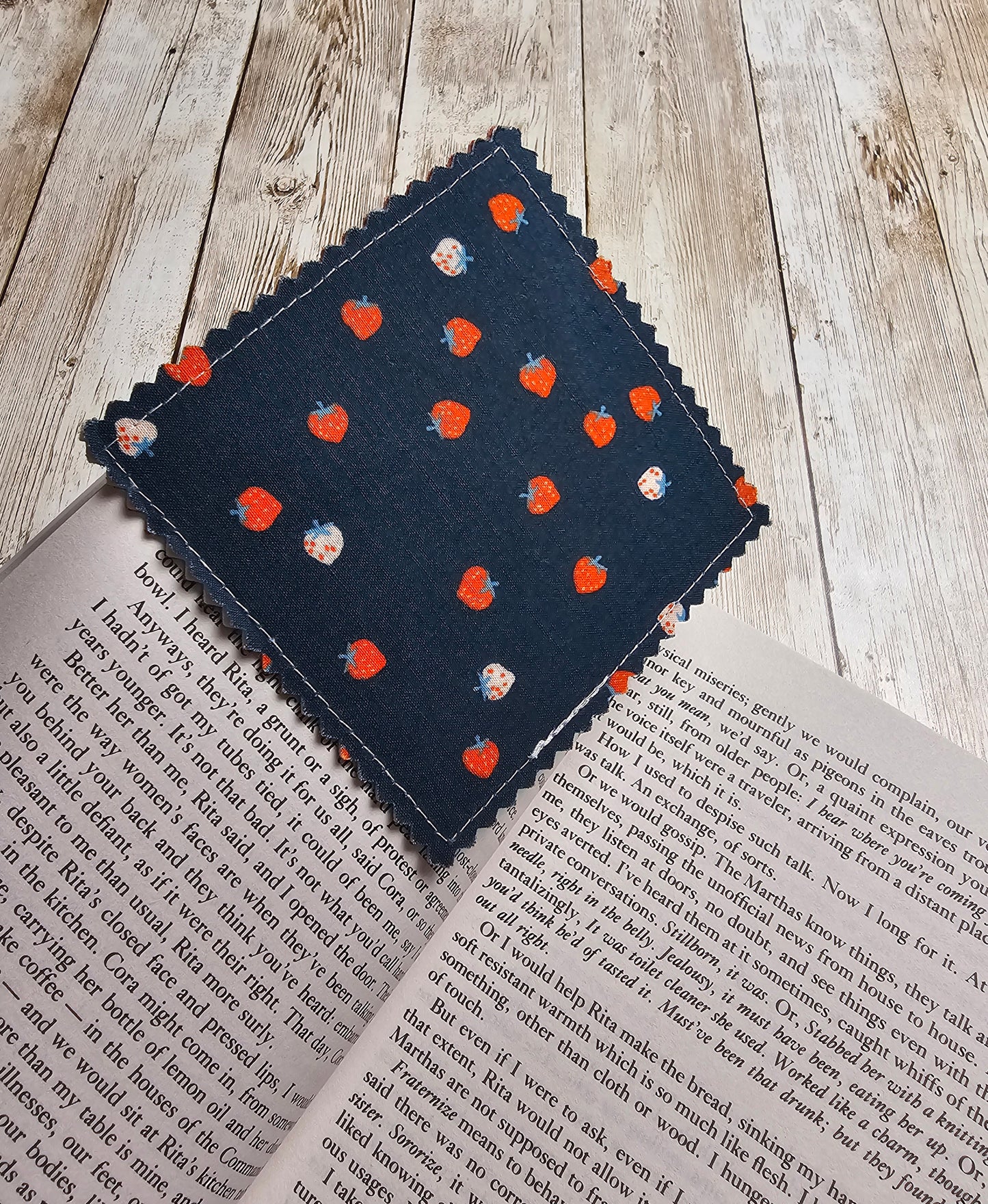 Handmade Fabric Bookmark – Back to School Supplies – Perfect for Kids, Teens, Teachers