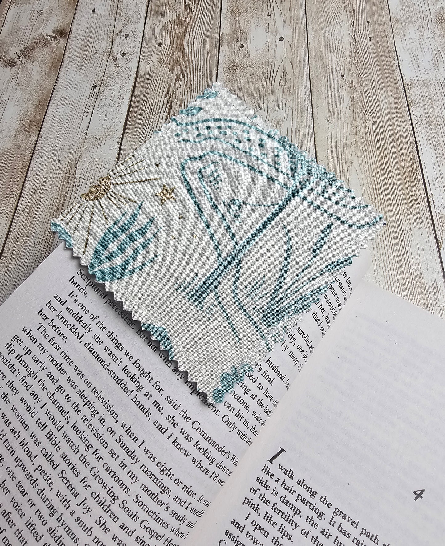 Handmade Fabric Bookmark – Back to School Supplies – Perfect for Kids, Teens, Teachers
