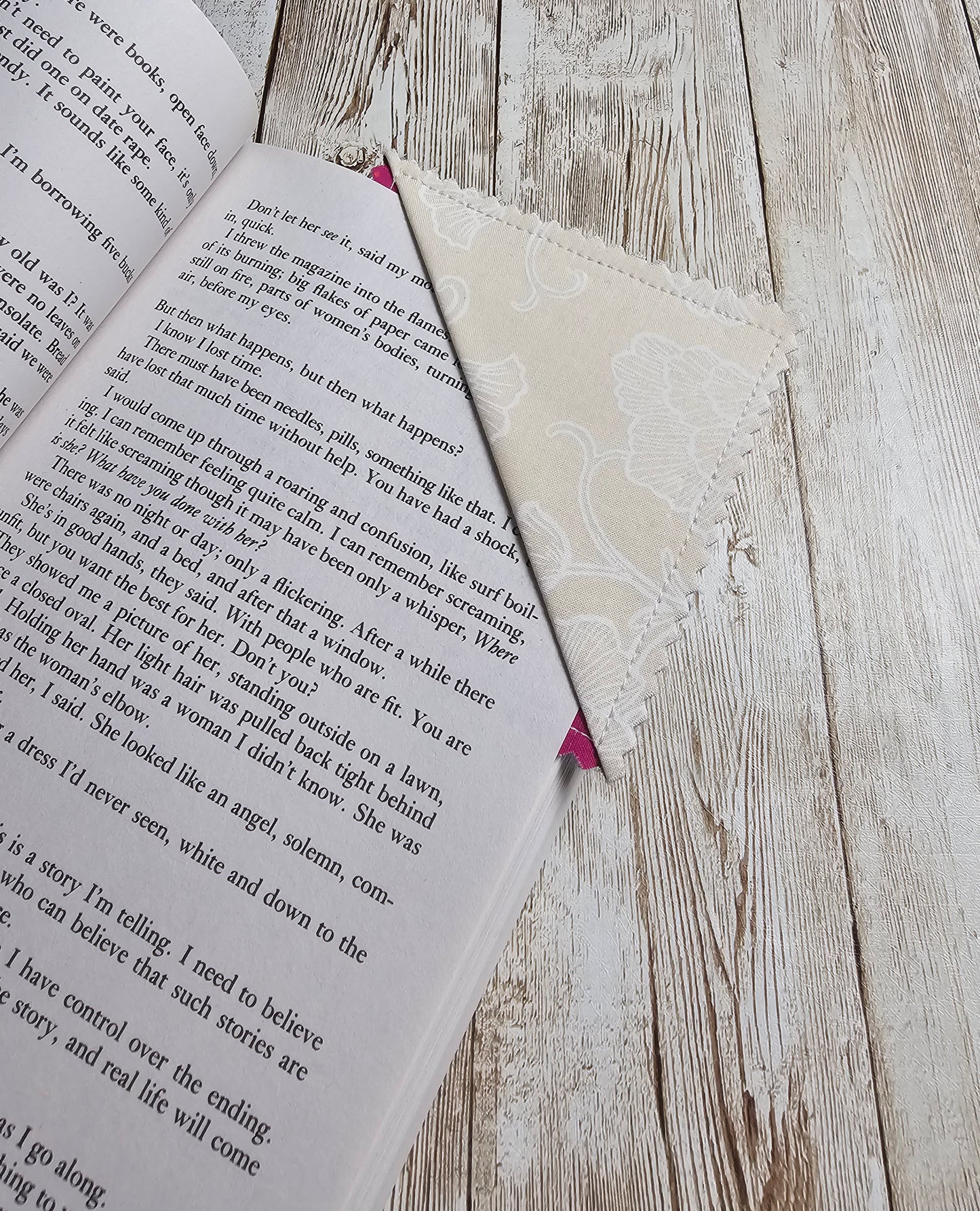 Handmade Fabric Bookmark – Back to School Supplies – Perfect for Kids, Teens, Teachers