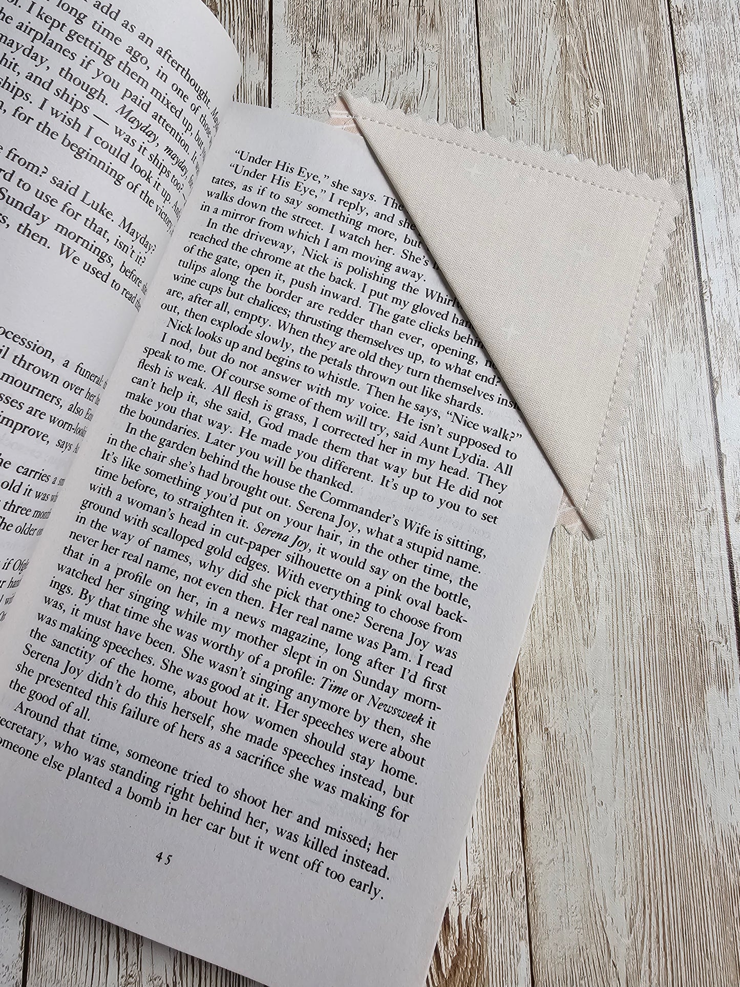 Handmade Fabric Bookmark – Back to School Supplies – Perfect for Kids, Teens, Teachers