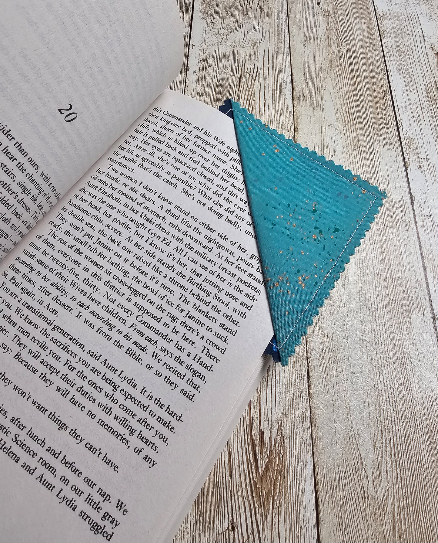 Handmade Fabric Bookmark – Back to School Supplies – Perfect for Kids, Teens, Teachers