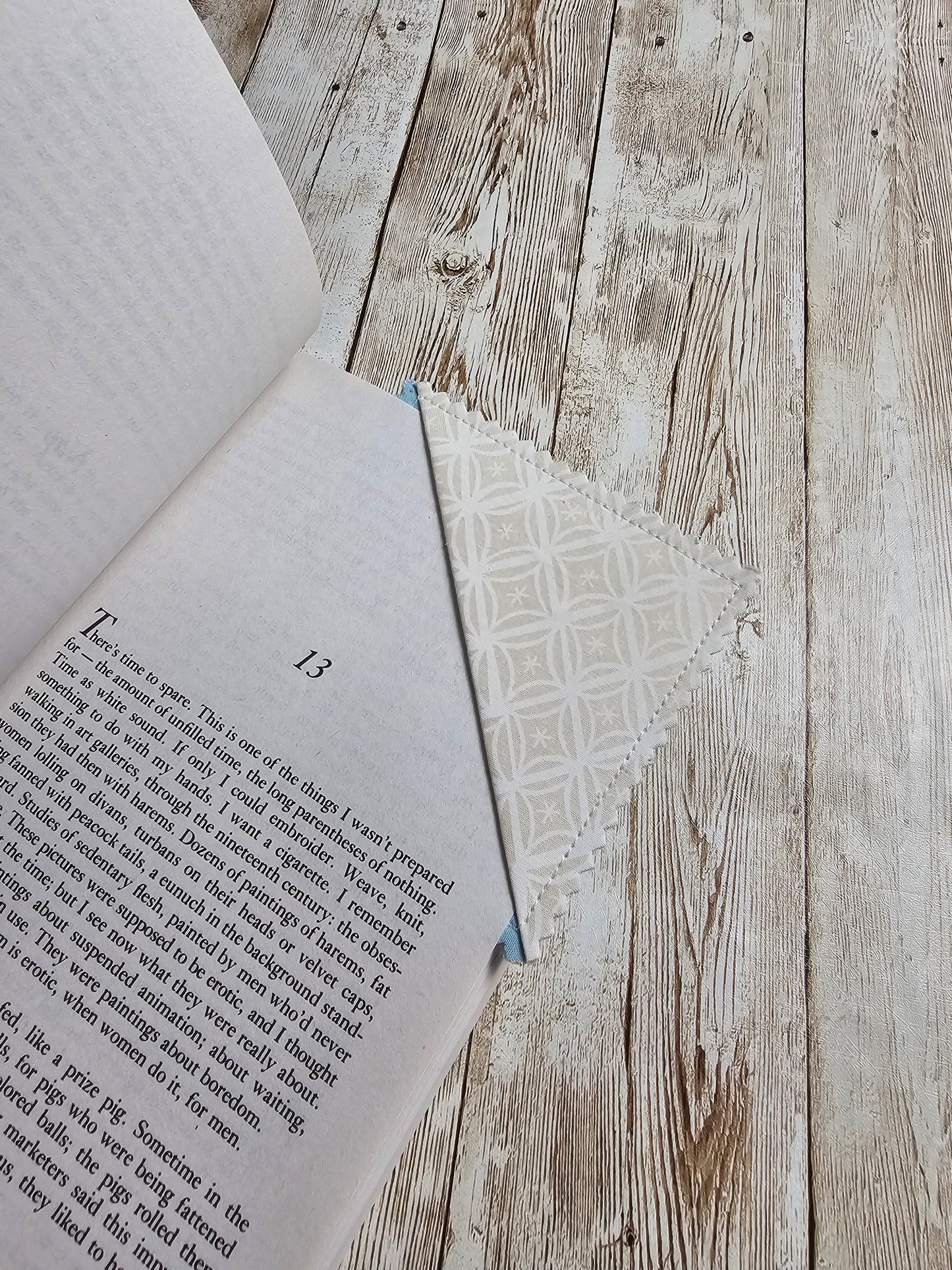 Handmade Fabric Bookmark – Back to School Supplies – Perfect for Kids, Teens, Teachers