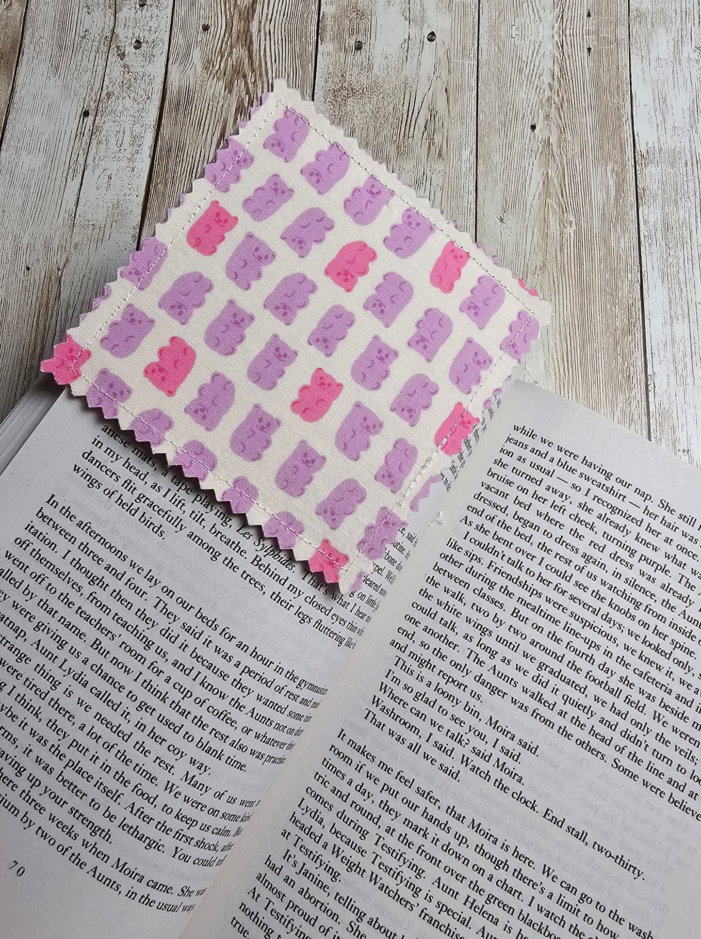 Handmade Fabric Bookmark – Back to School Supplies – Perfect for Kids, Teens, Teachers