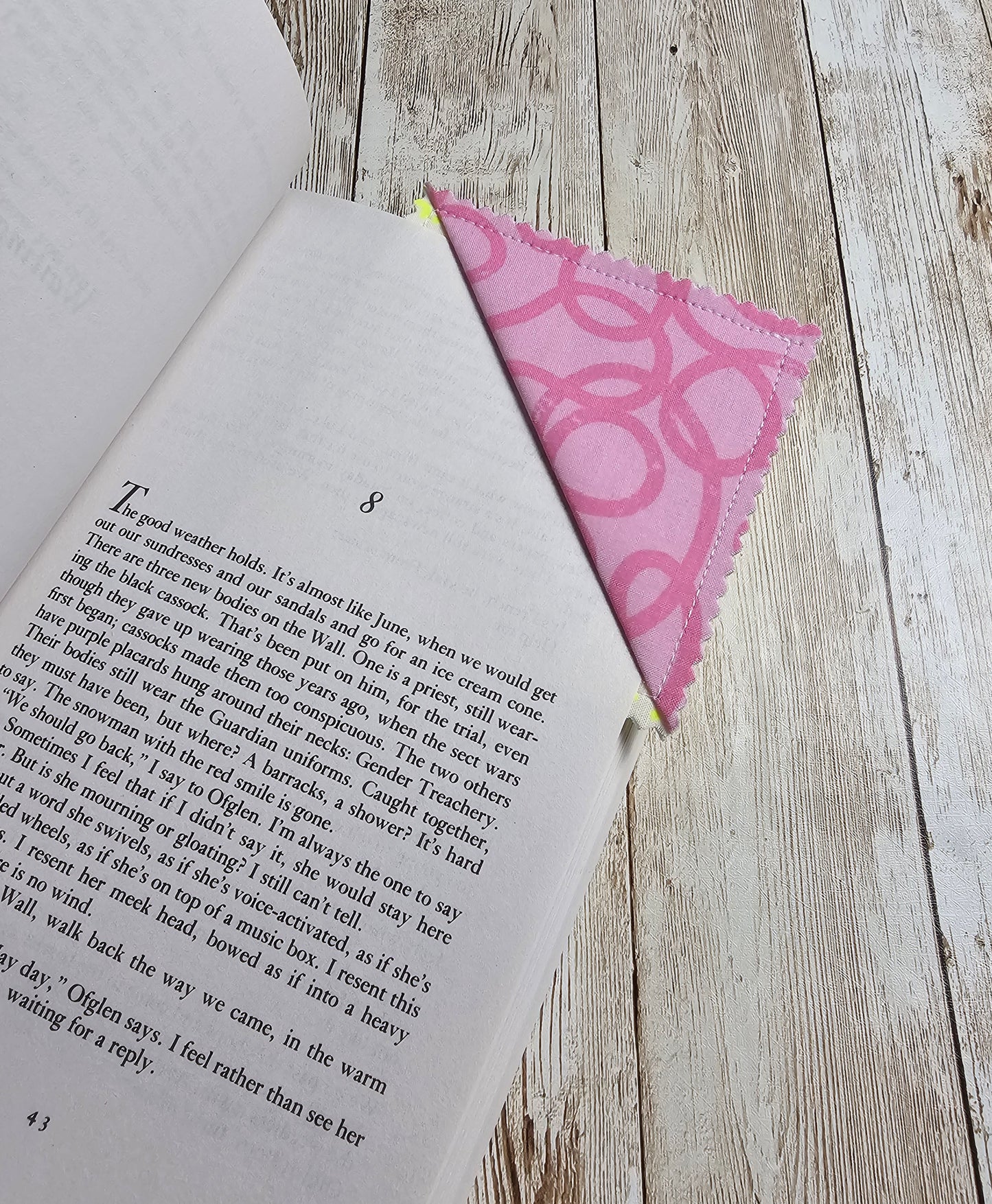 Handmade Fabric Bookmark – Back to School Supplies – Perfect for Kids, Teens, Teachers