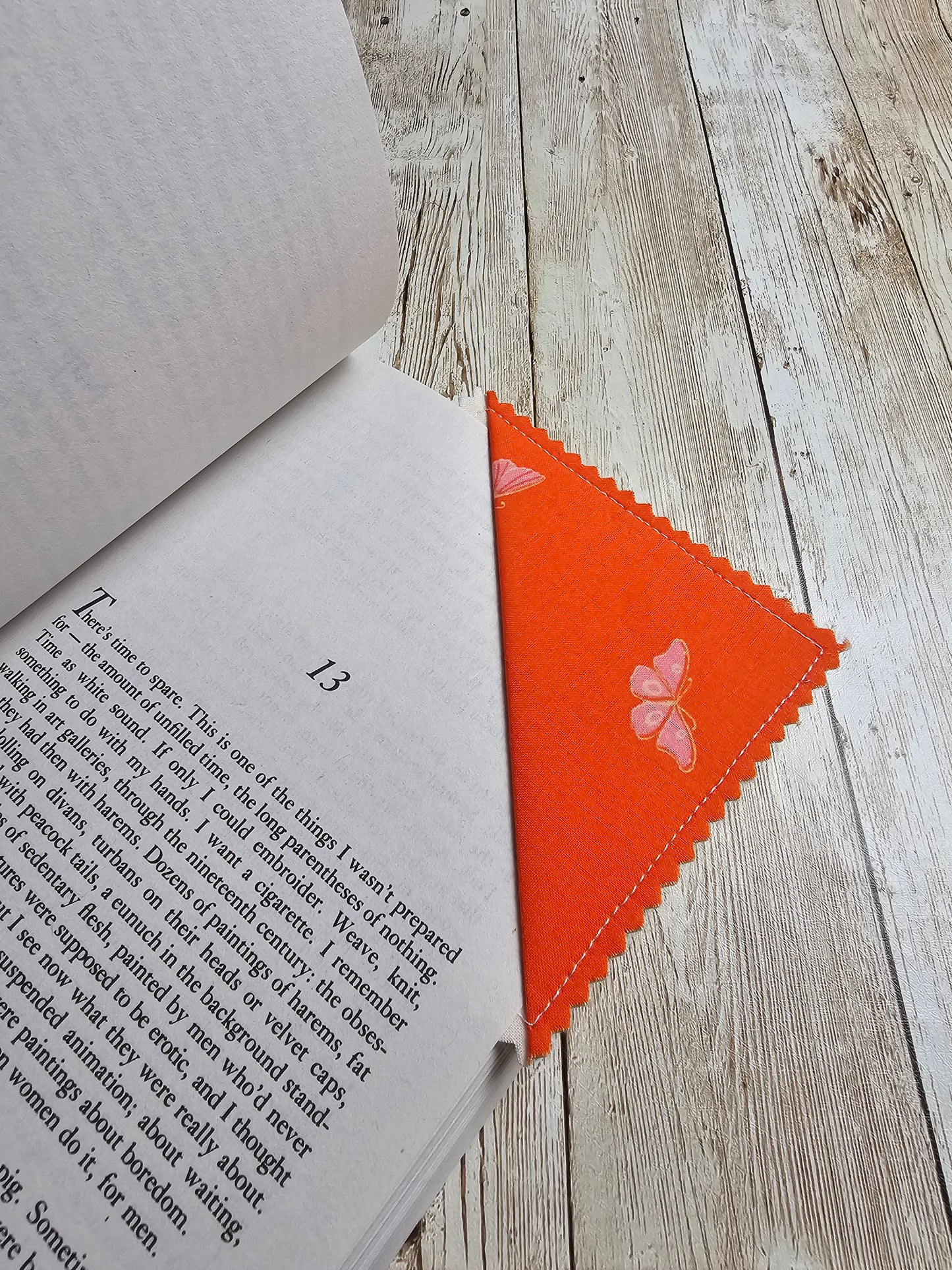 Handmade Fabric Bookmark – Back to School Supplies – Perfect for Kids, Teens, Teachers