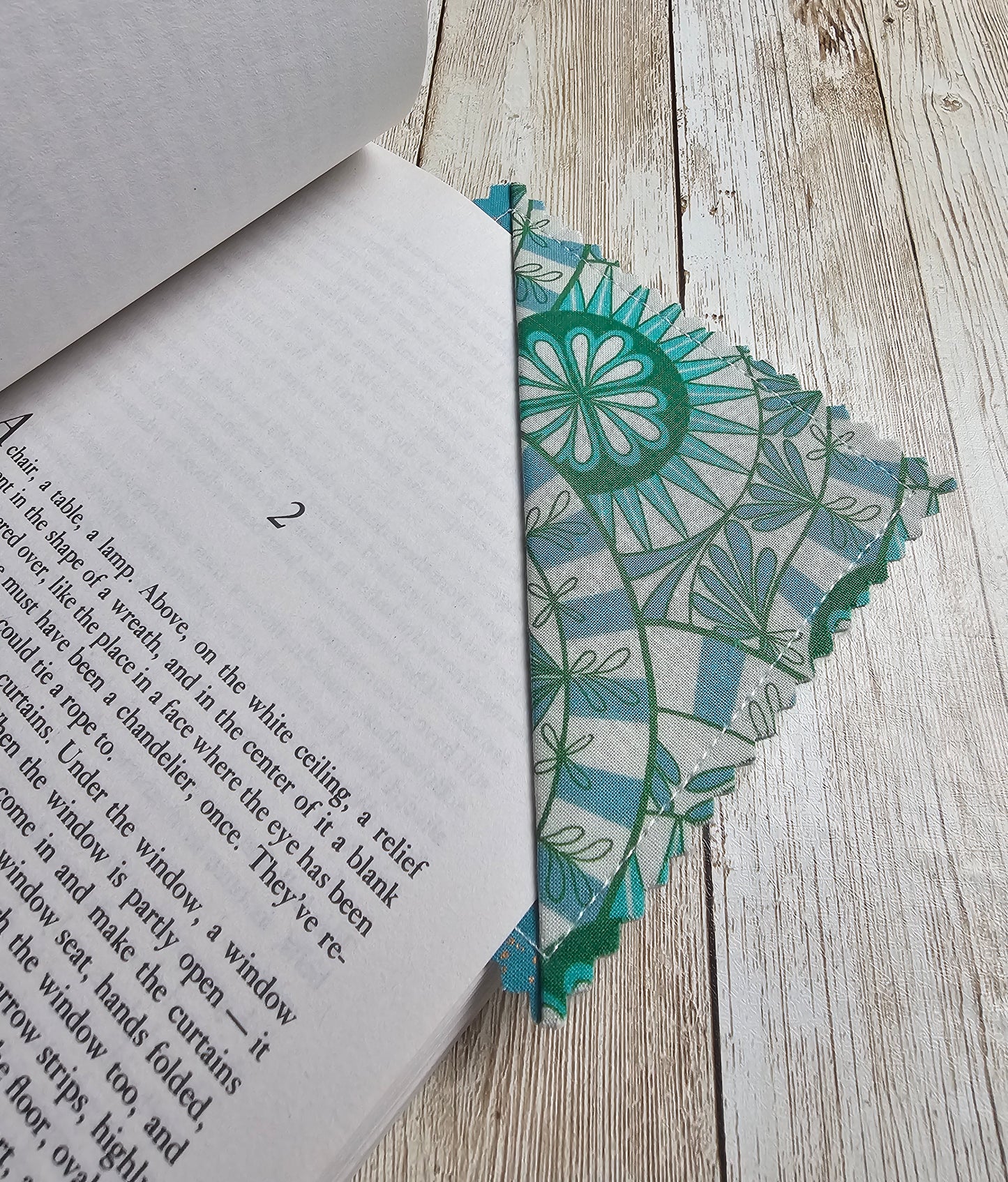 Handmade Fabric Bookmark – Back to School Supplies – Perfect for Kids, Teens, Teachers