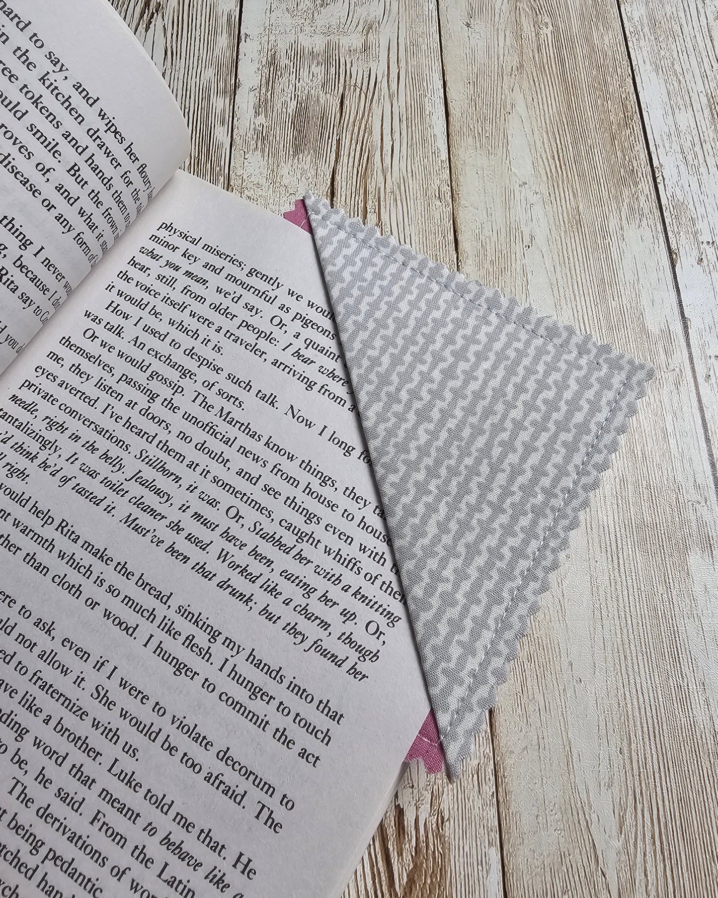 Handmade Fabric Bookmark – Back to School Supplies – Perfect for Kids, Teens, Teachers