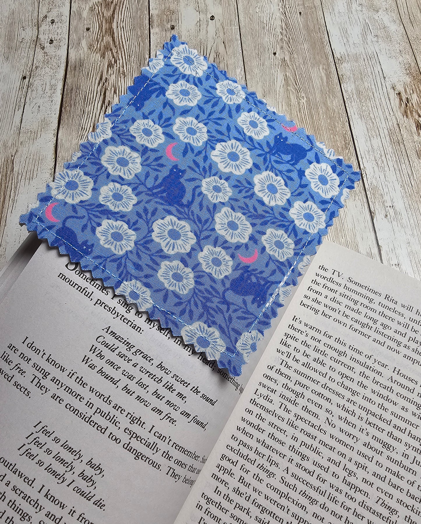 Handmade Fabric Bookmark – Back to School Supplies – Perfect for Kids, Teens, Teachers