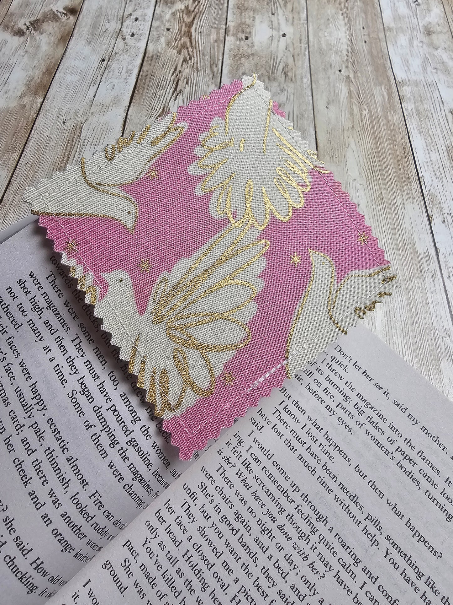 Handmade Fabric Bookmark – Back to School Supplies – Perfect for Kids, Teens, Teachers