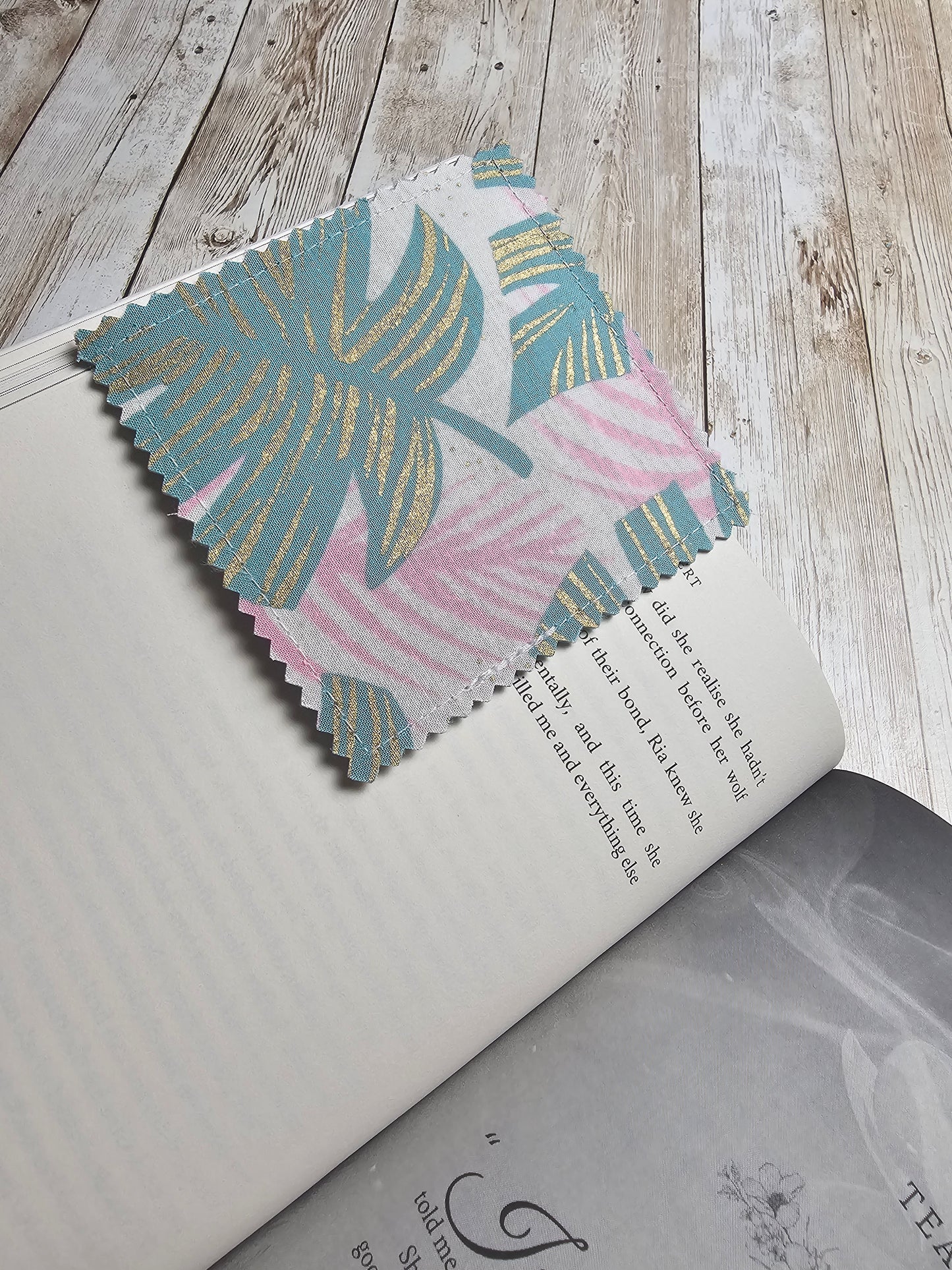 Handmade Fabric Bookmark – Back to School Supplies – Perfect for Kids, Teens, Teachers