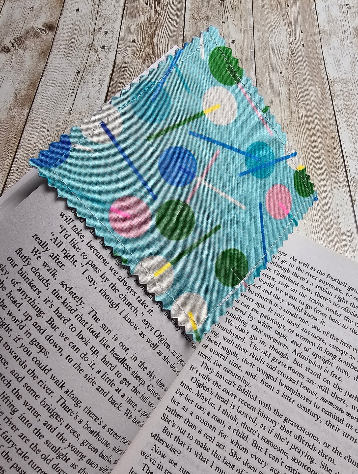Handmade Fabric Bookmark – Back to School Supplies – Perfect for Kids, Teens, Teachers