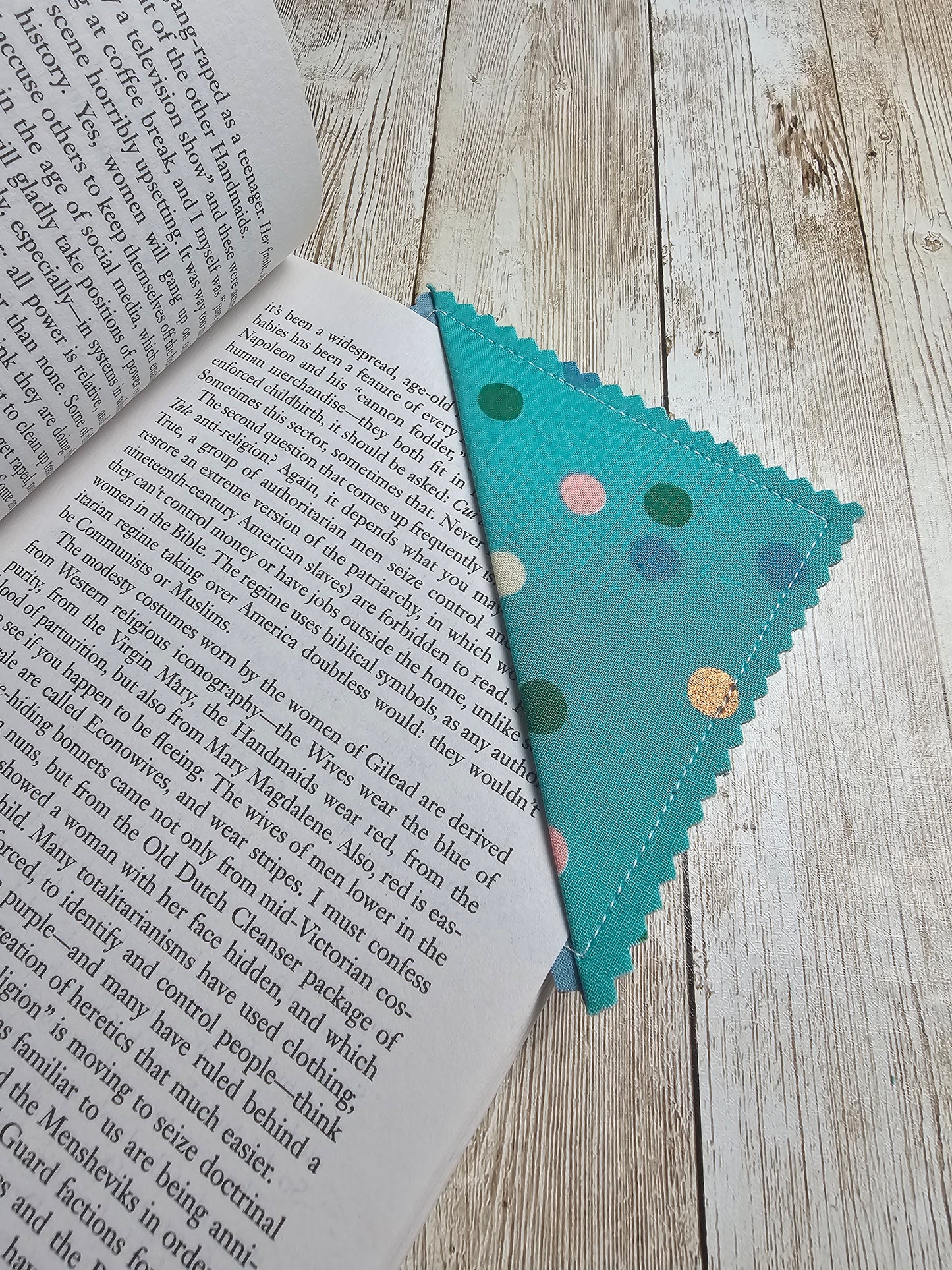Handmade Fabric Bookmark – Back to School Supplies – Perfect for Kids, Teens, Teachers