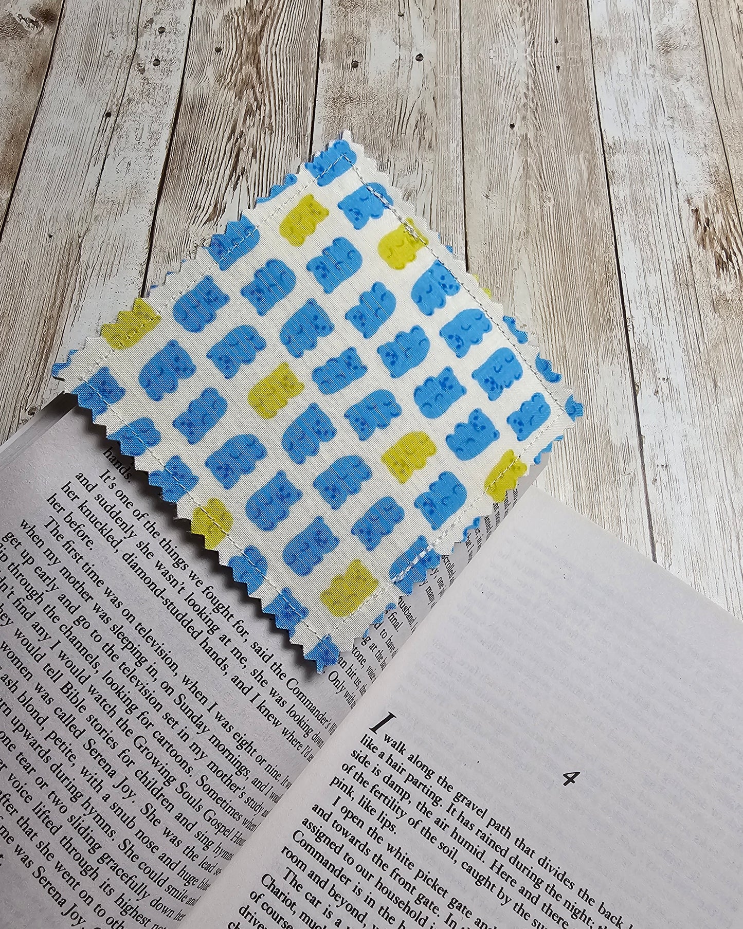 Handmade Fabric Bookmark – Back to School Supplies – Perfect for Kids, Teens, Teachers