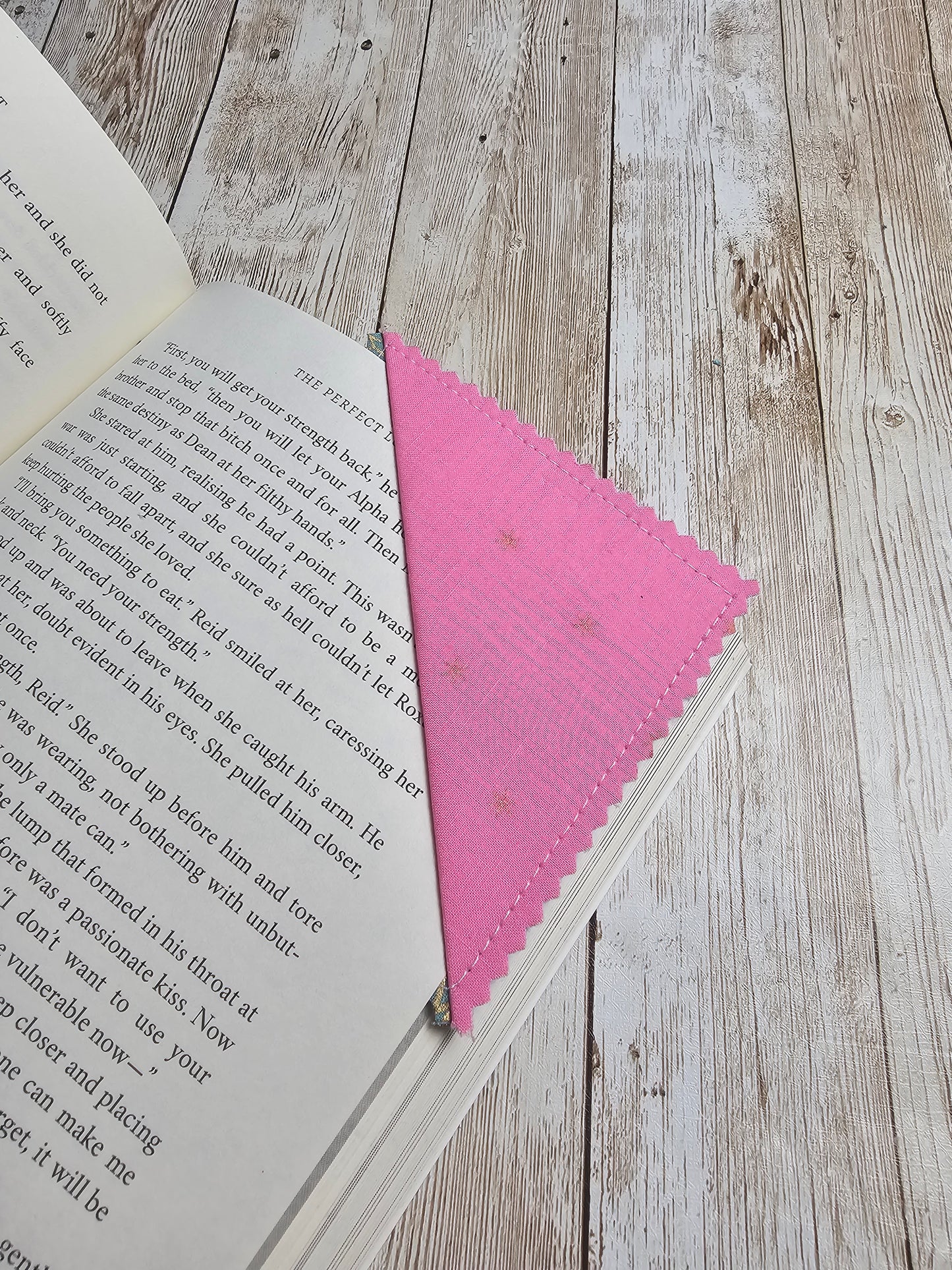 Handmade Fabric Bookmark – Back to School Supplies – Perfect for Kids, Teens, Teachers