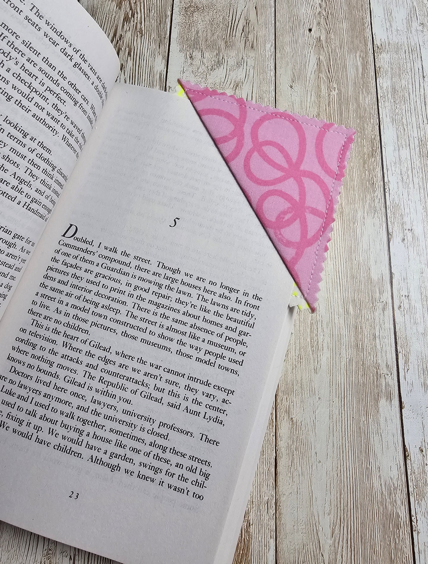Handmade Fabric Bookmark – Back to School Supplies – Perfect for Kids, Teens, Teachers