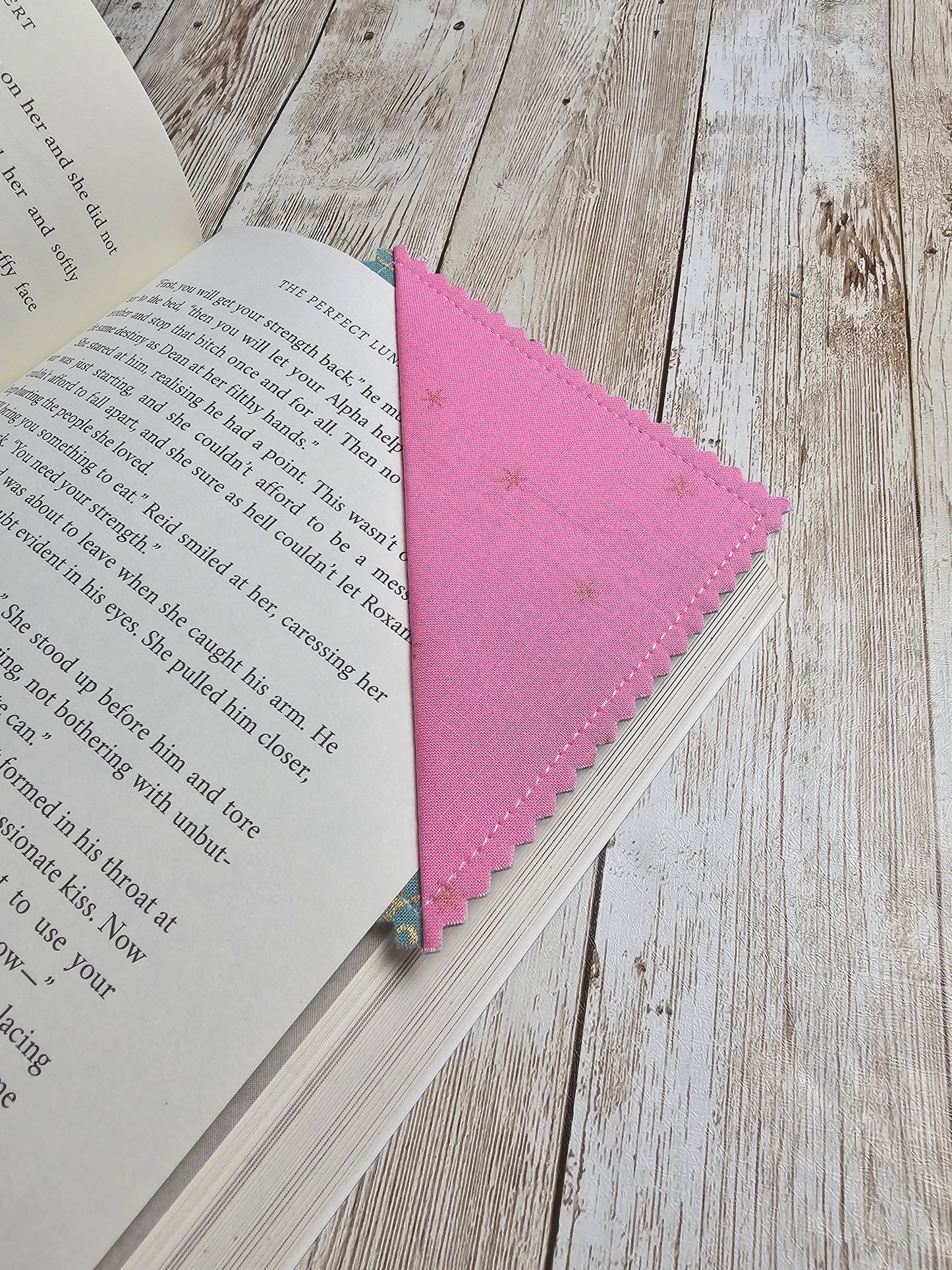 Handmade Fabric Bookmark – Back to School Supplies – Perfect for Kids, Teens, Teachers