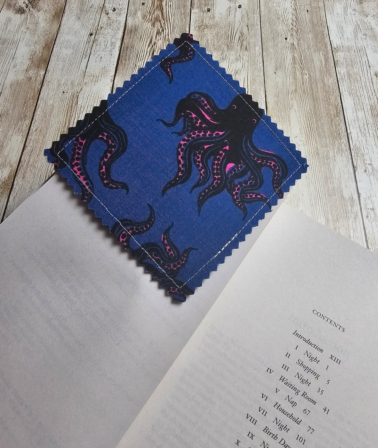 Handmade Fabric Bookmark – Back to School Supplies – Perfect for Kids, Teens, Teachers