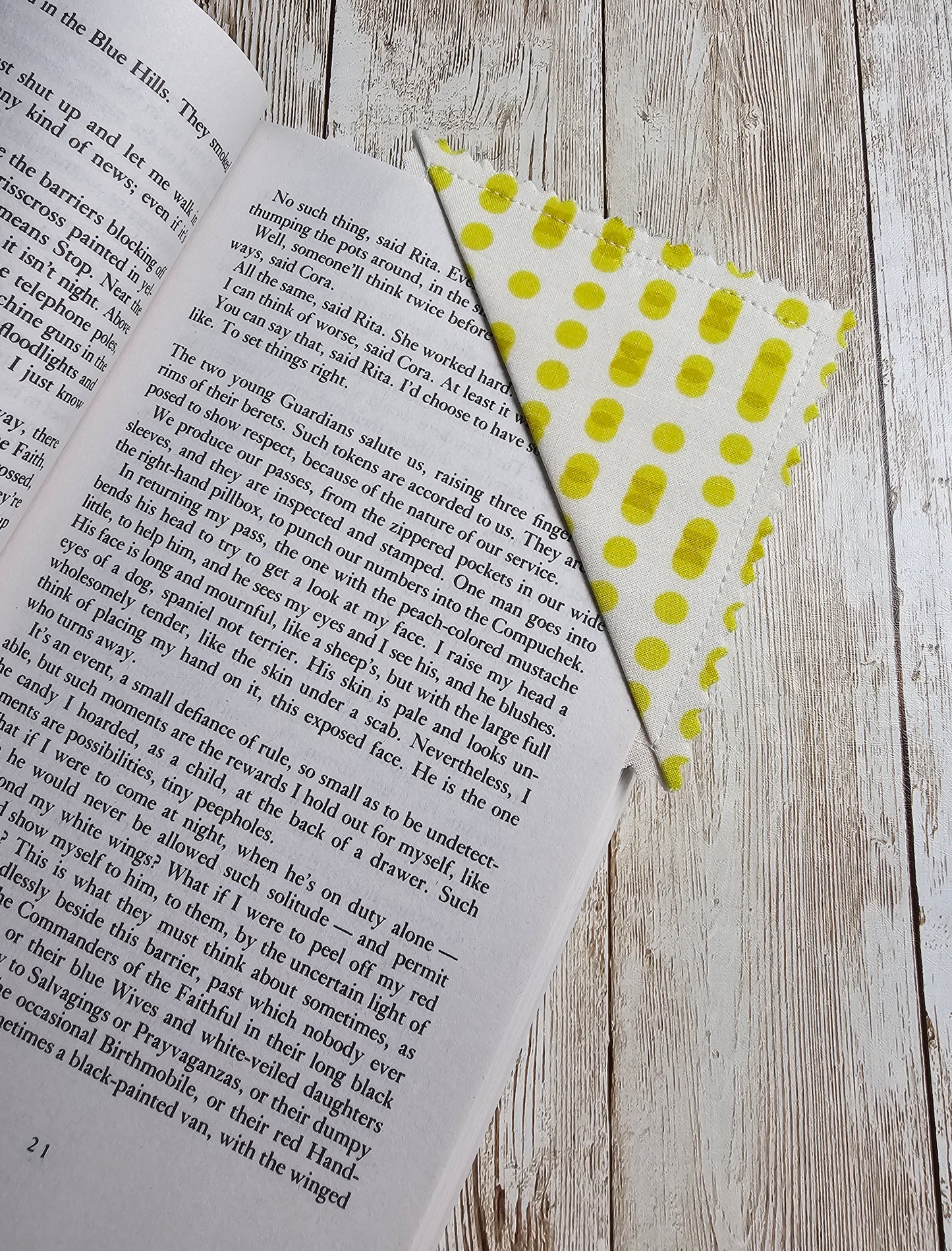 Handmade Fabric Bookmark – Back to School Supplies – Perfect for Kids, Teens, Teachers